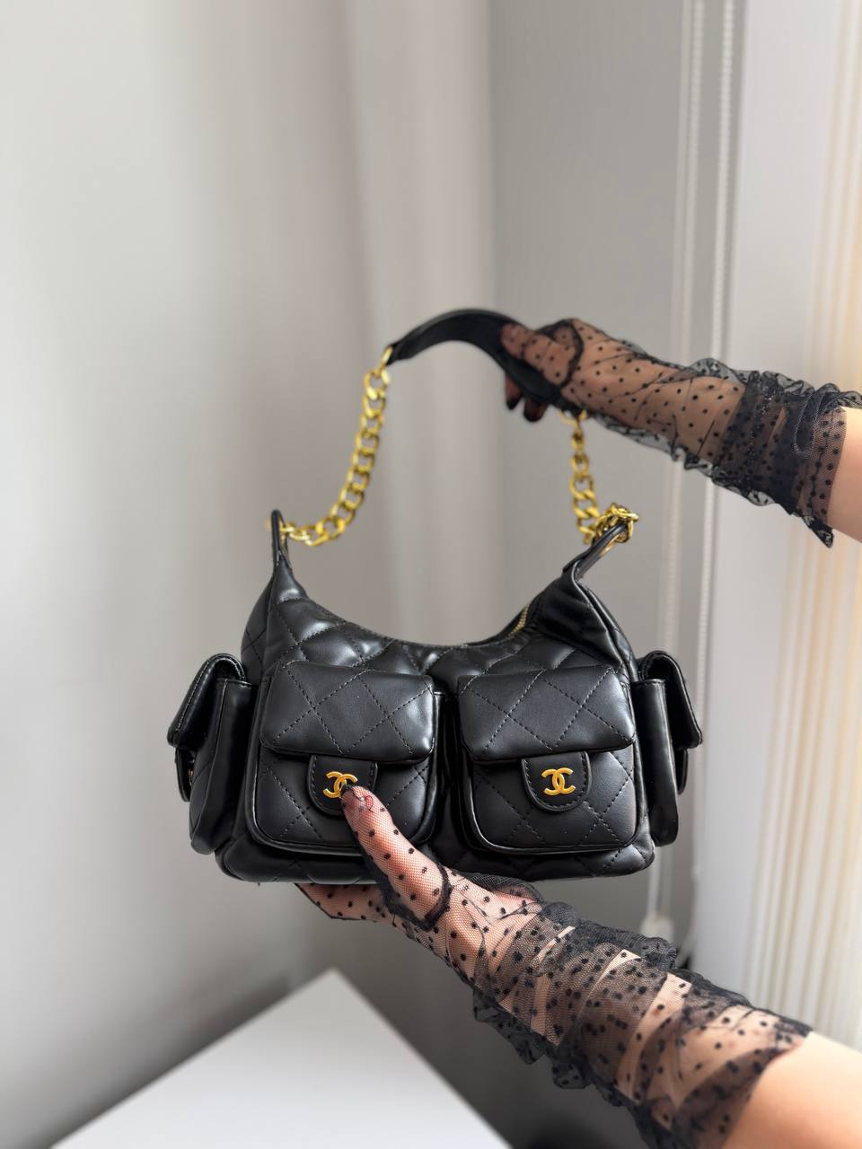 Сумка " Chanel " 2 кишеньки — фото 3