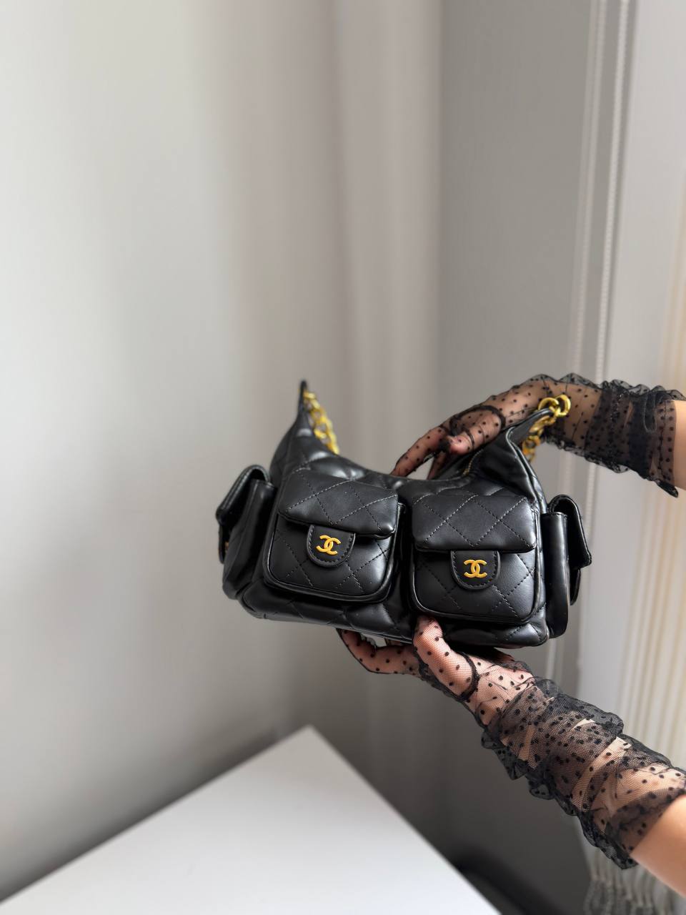 Сумка " Chanel " 2 кишеньки — фото 4
