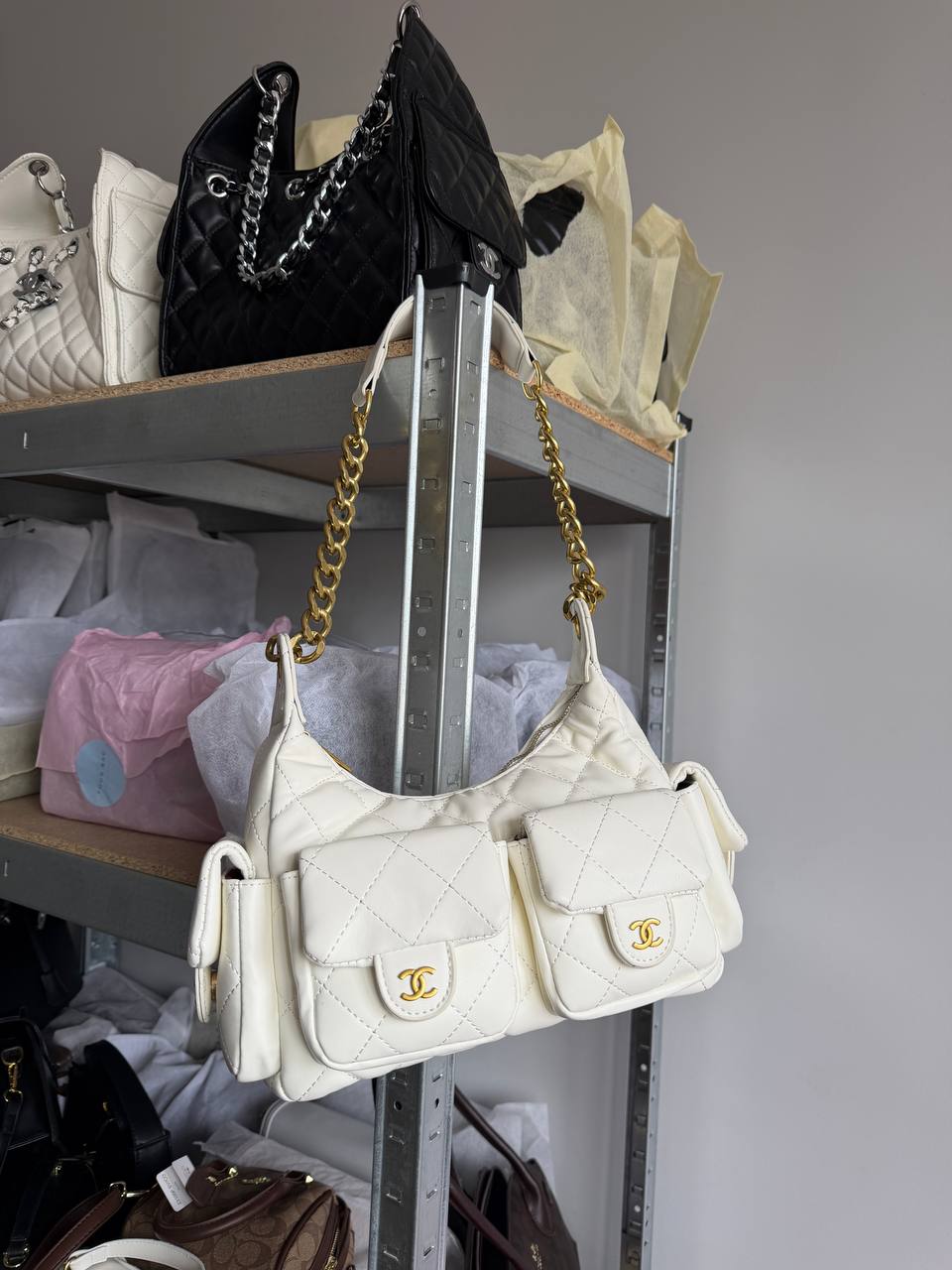 Сумка " Chanel " 2 кишеньки — фото 6