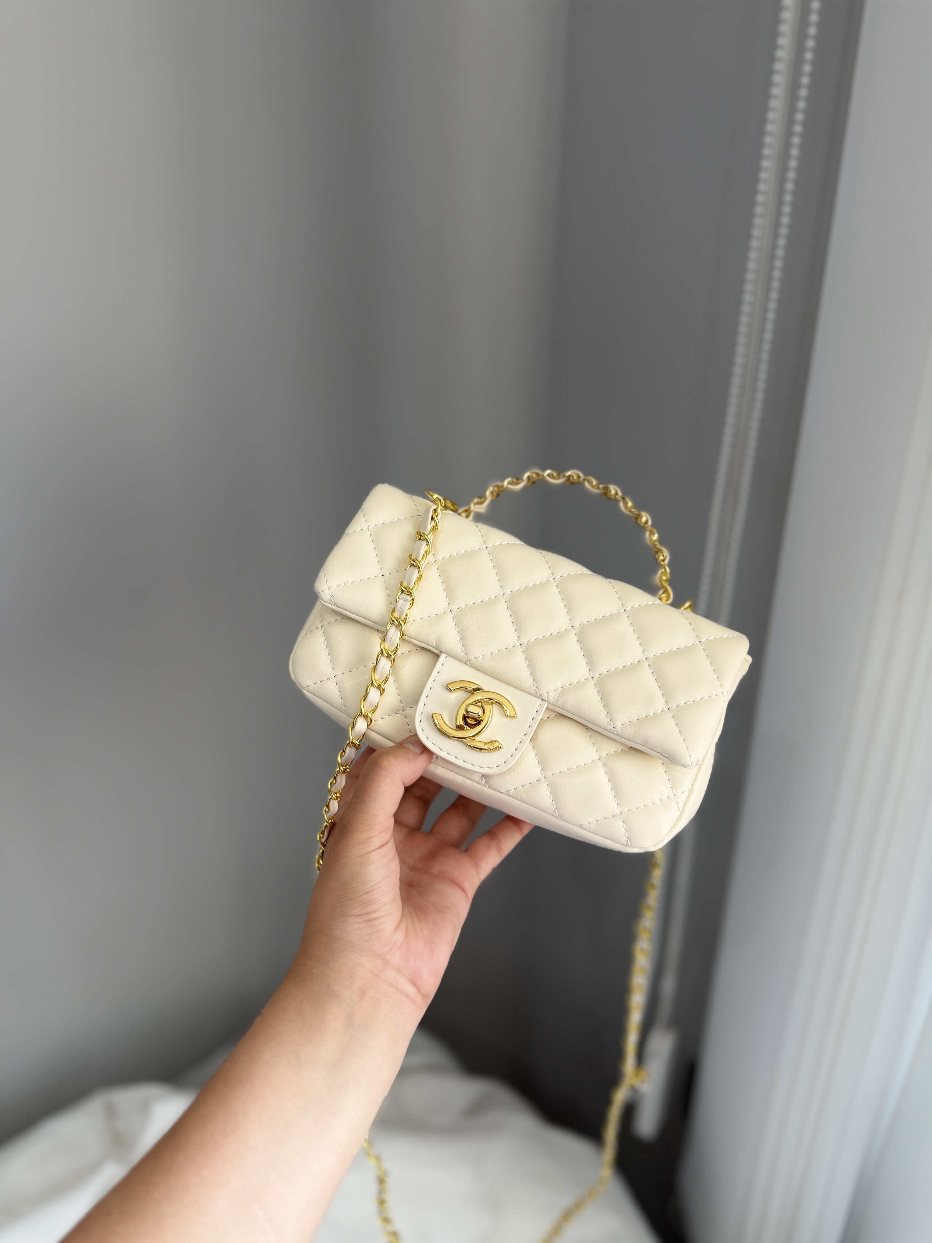 Сумка " Chanel " прямокутна м'яка — фото 9