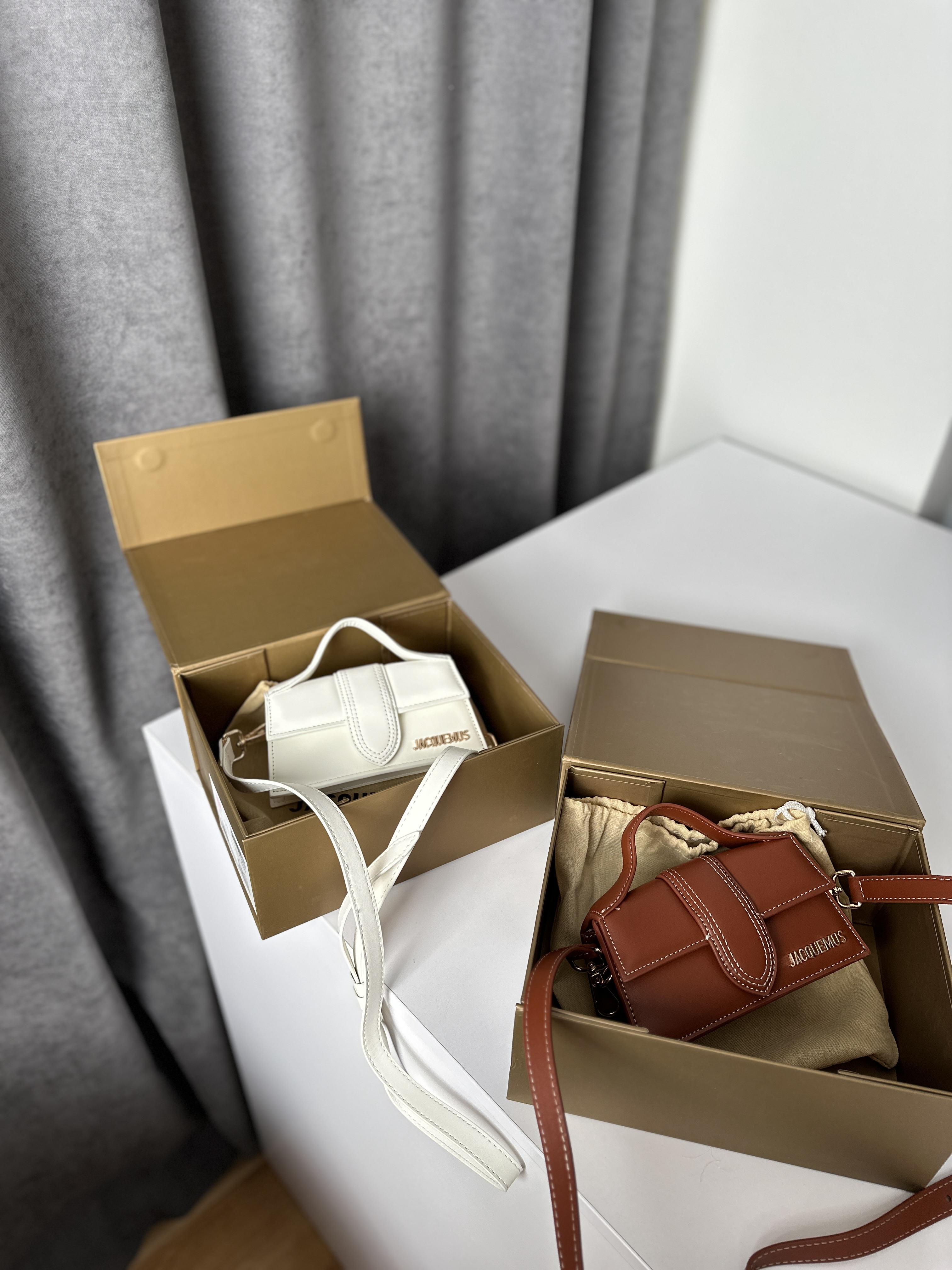 Сумка " Jacquemus " натуральна шкіра з коробкою — фото 11