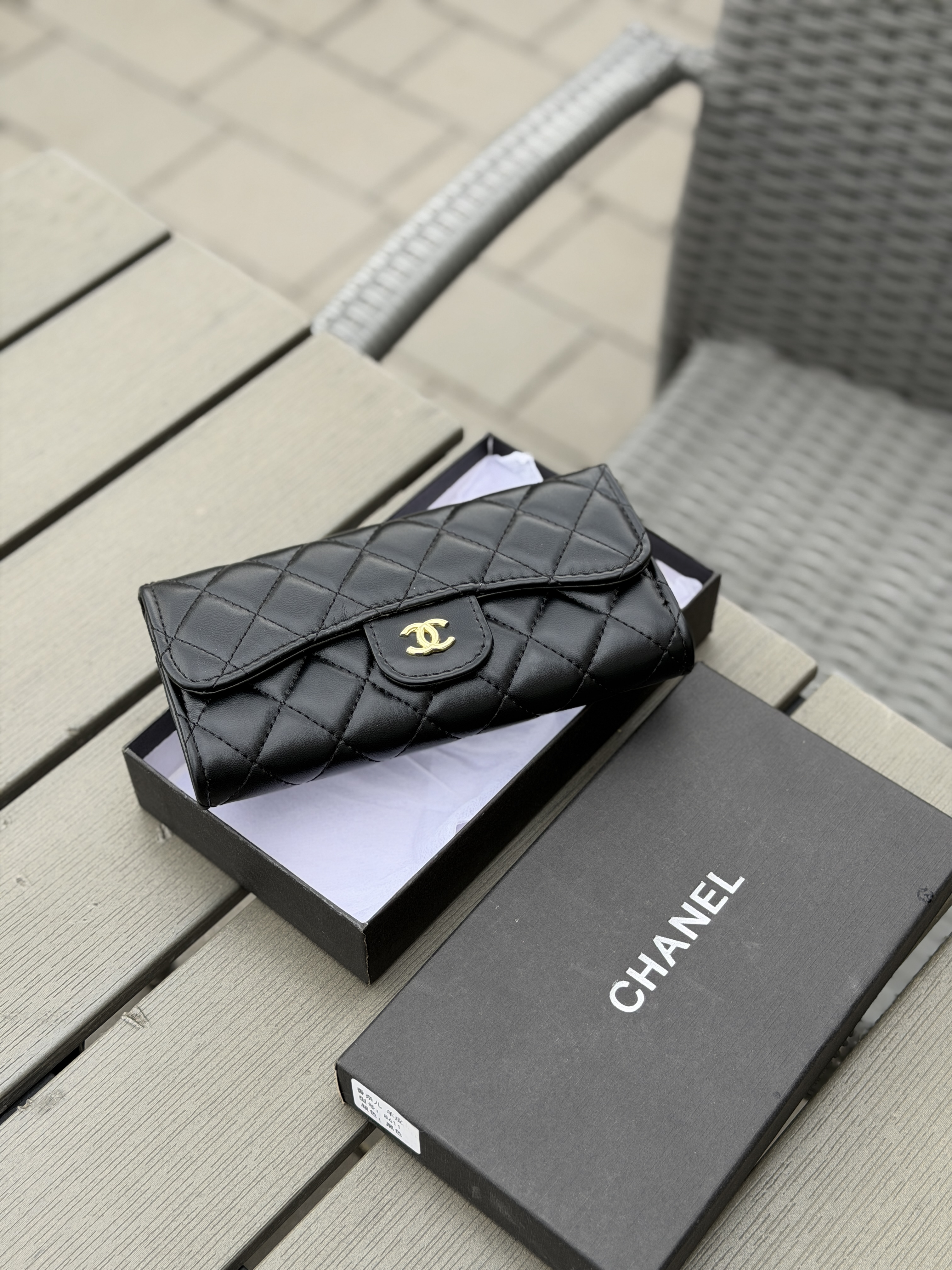 Гаманець " Chanel " з коробкою — фото 2