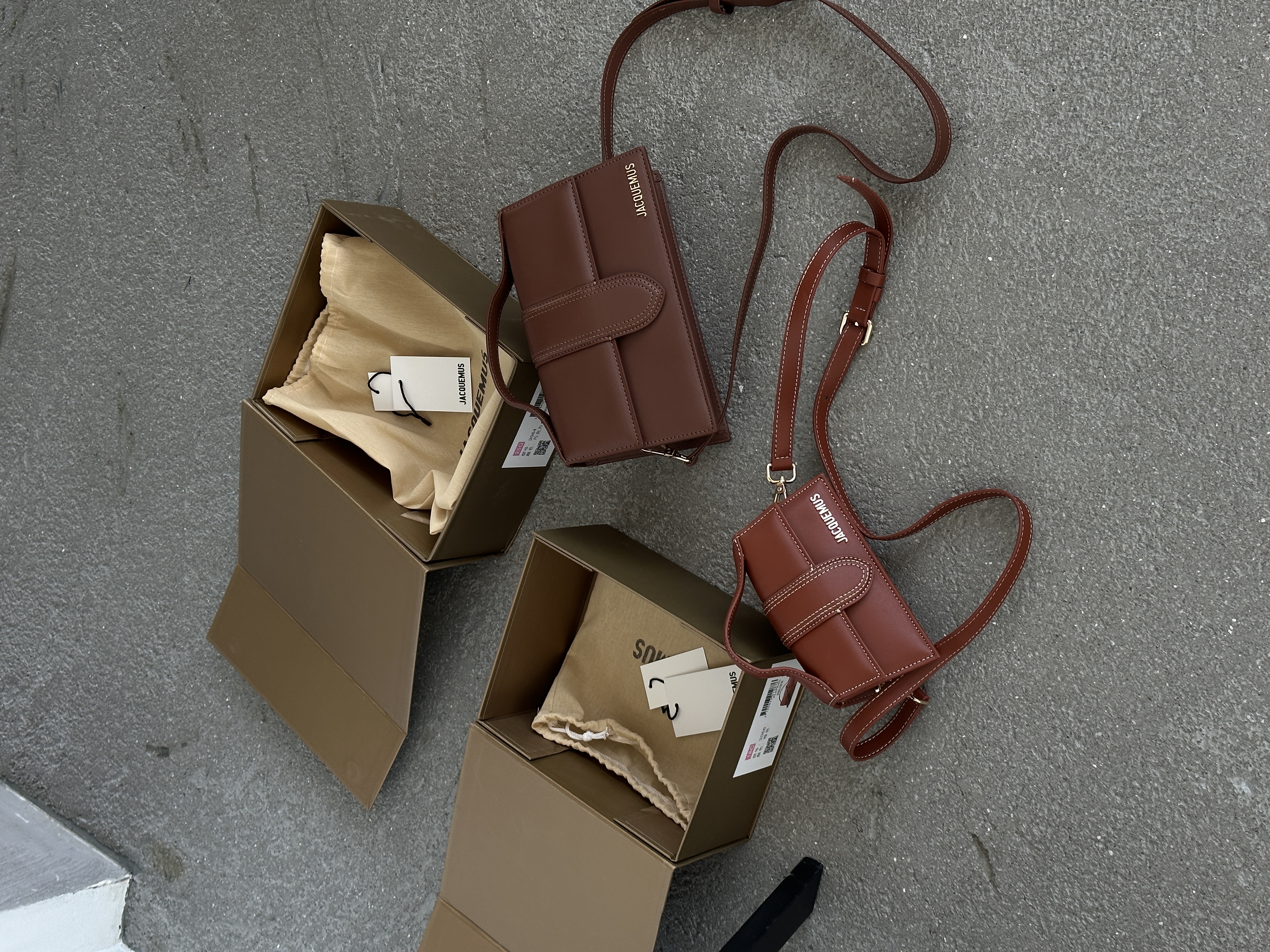 Сумка " Jacquemus " натуральна шкіра з коробкою — фото 19