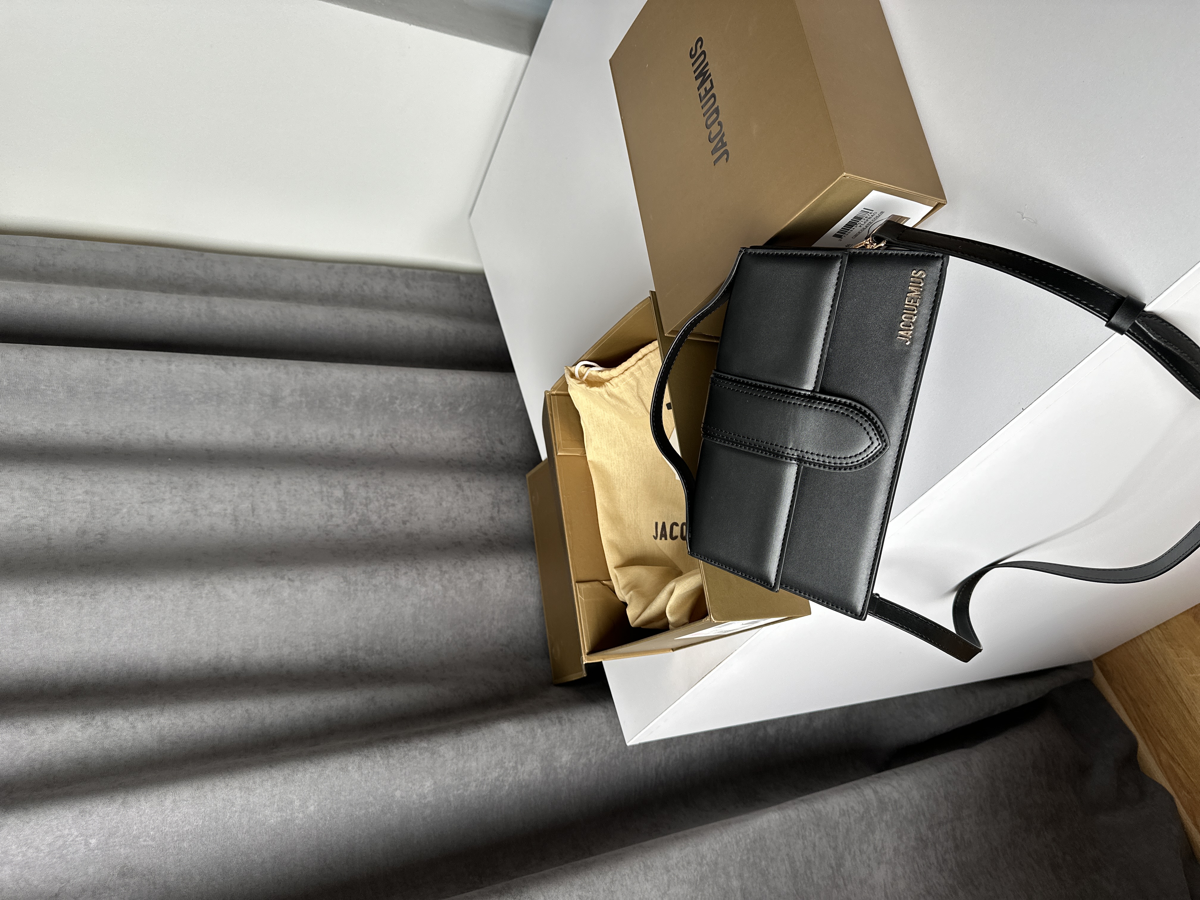 Сумка " Jacquemus " натуральна шкіра з коробкою — фото 15