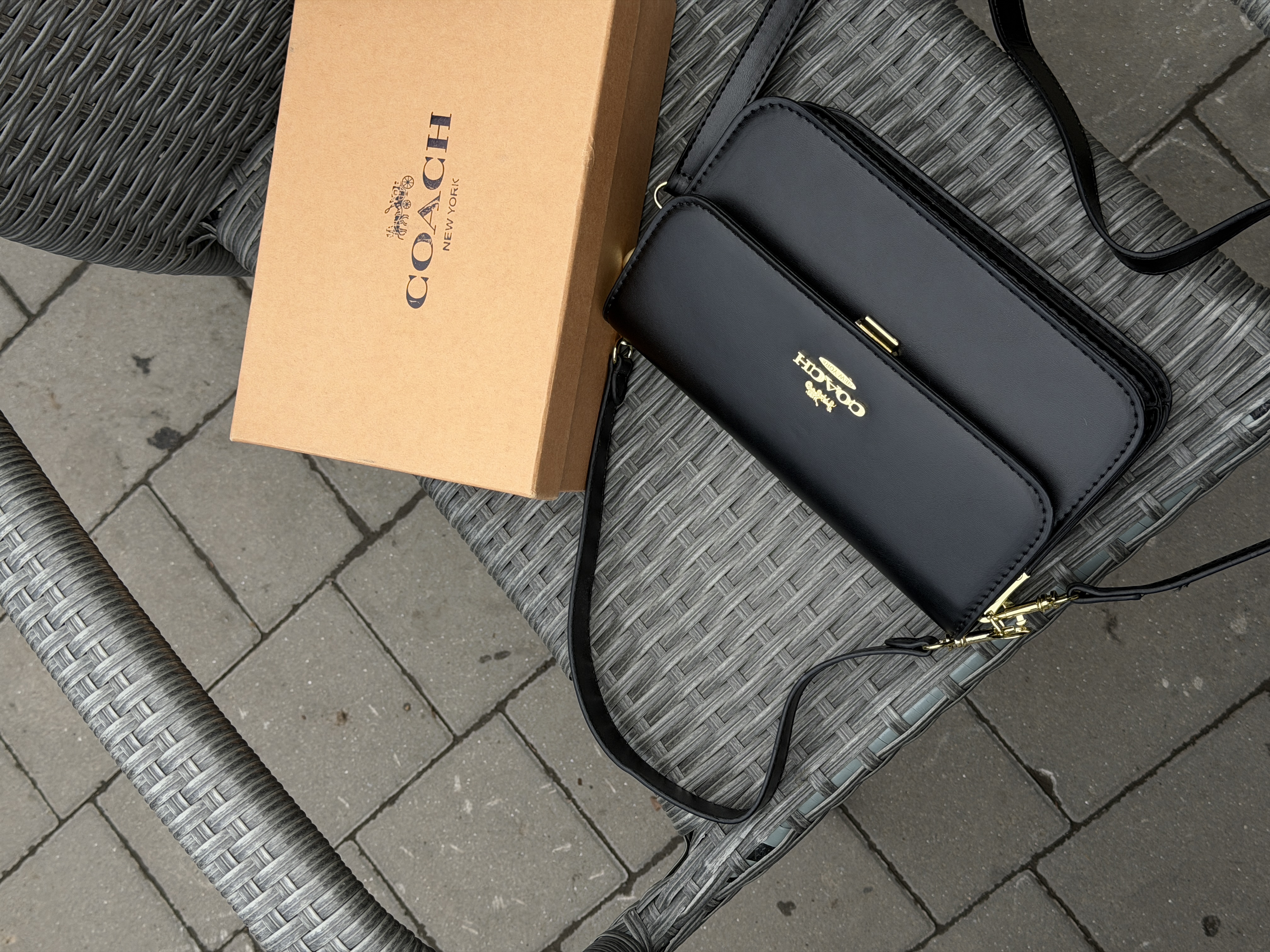 Сумка " Coach " в коробці — фото 13