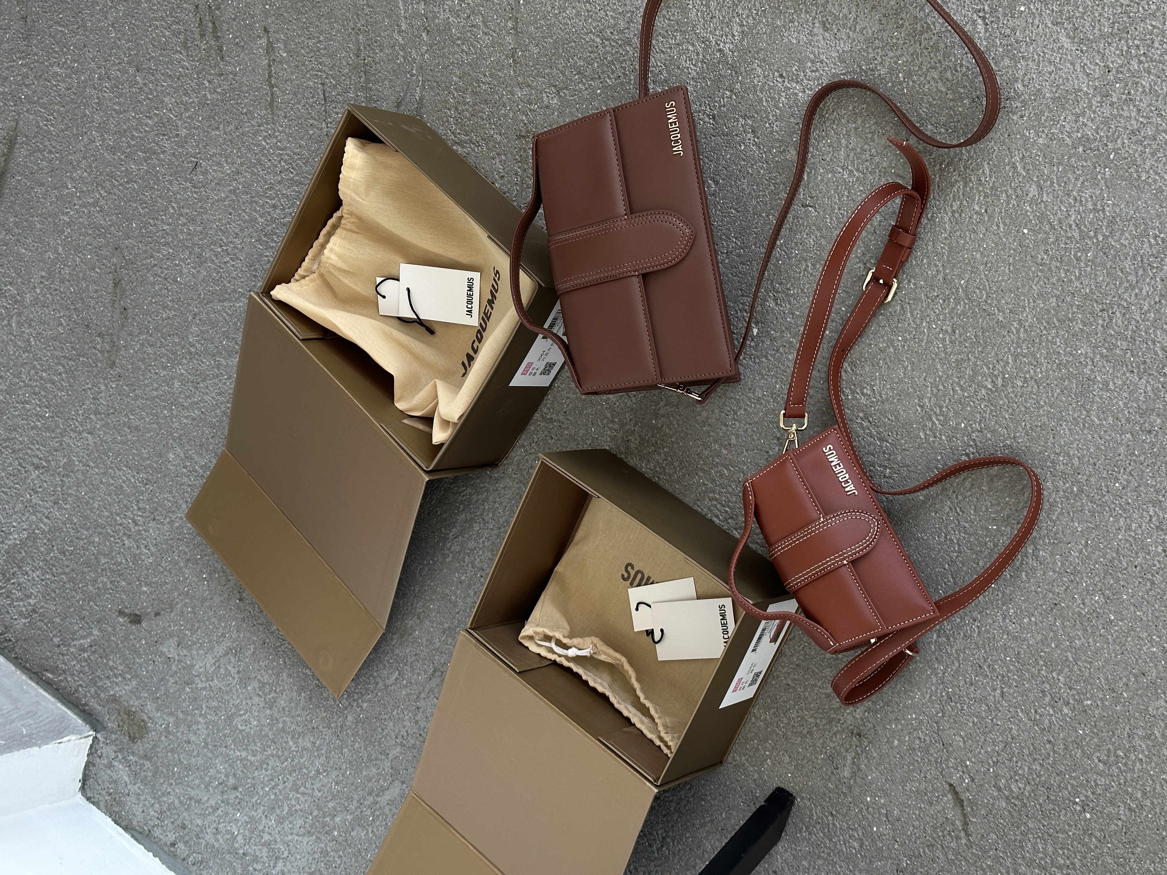Сумка " Jacquemus " натуральна шкіра з коробкою — фото 18