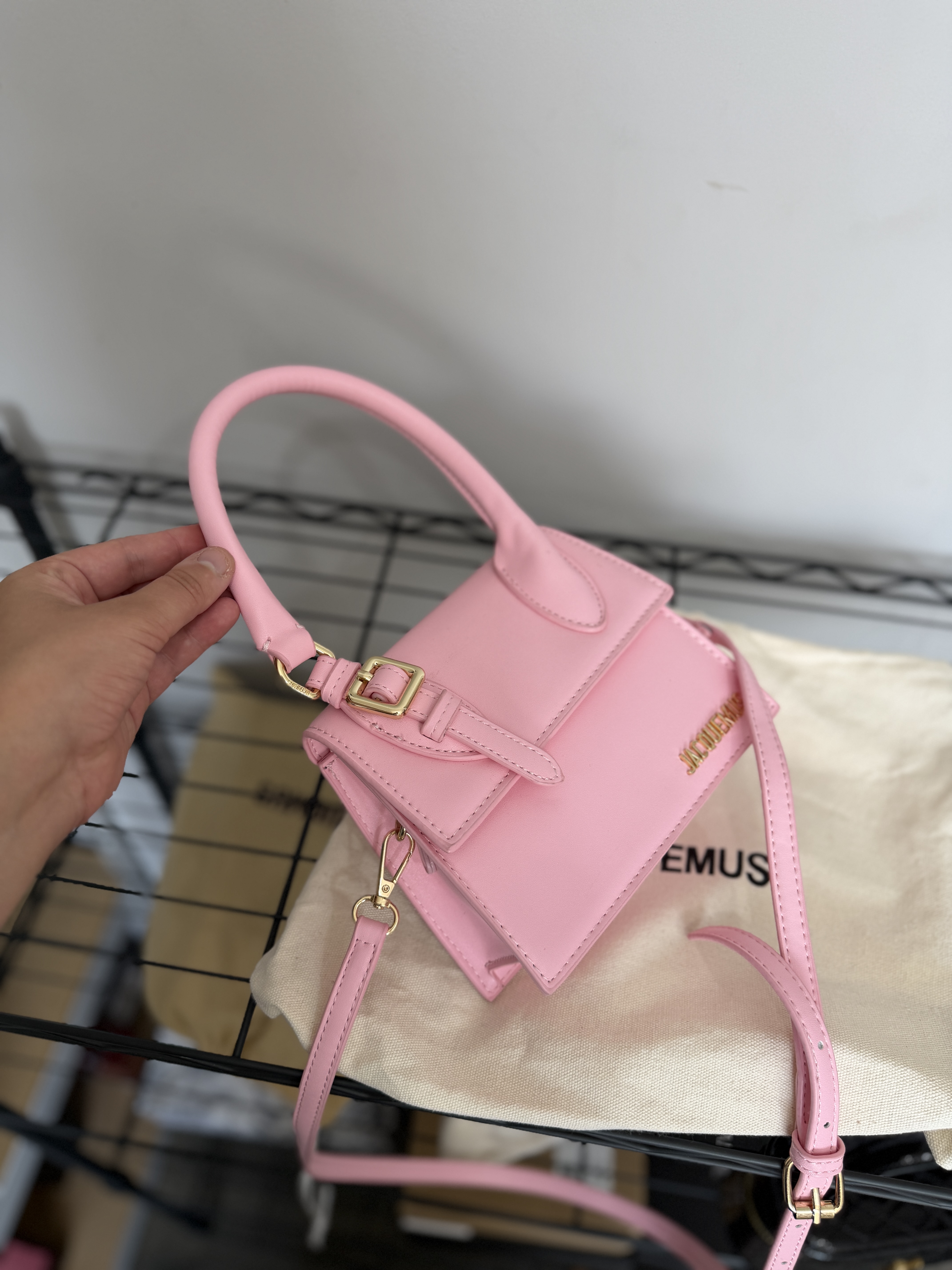 Сумка " Jacquemus " маленька — фото 4