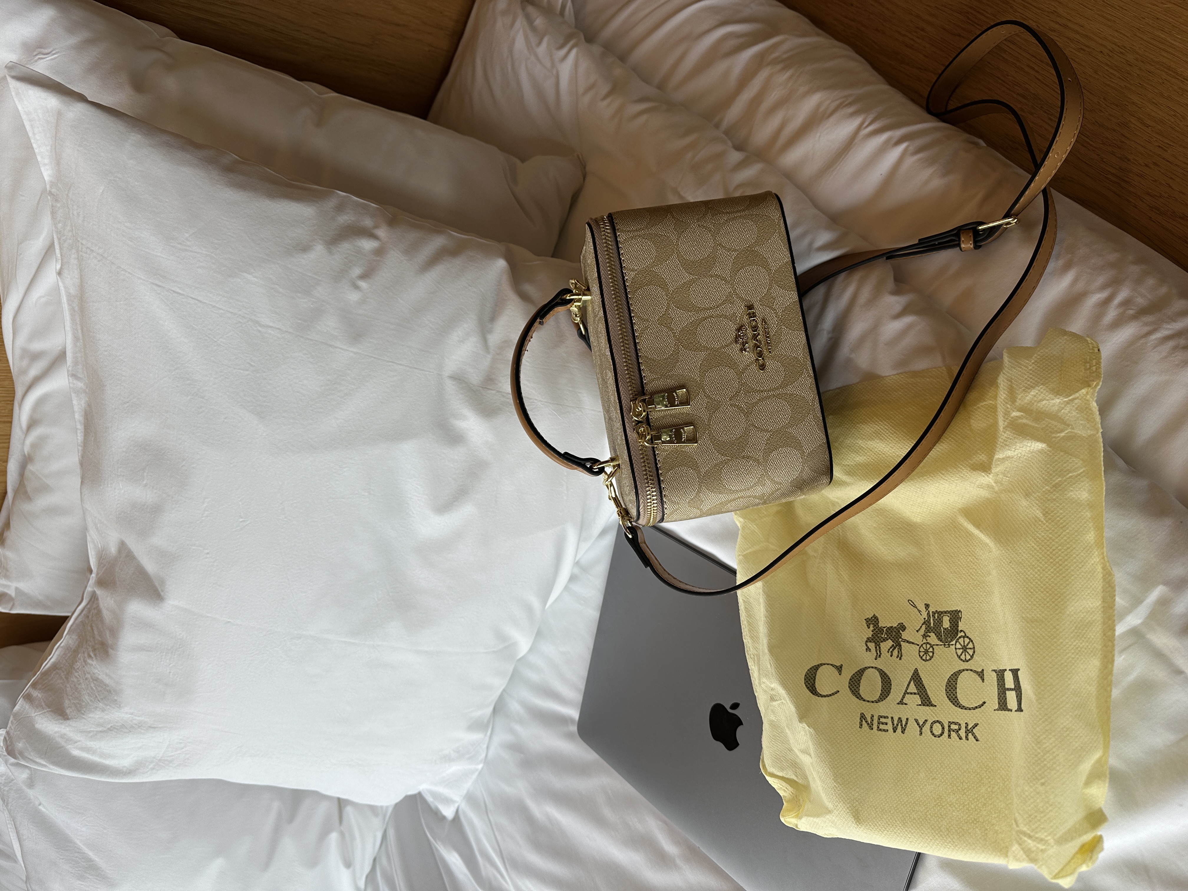 Сумка " Coach " бочонок — фото 4