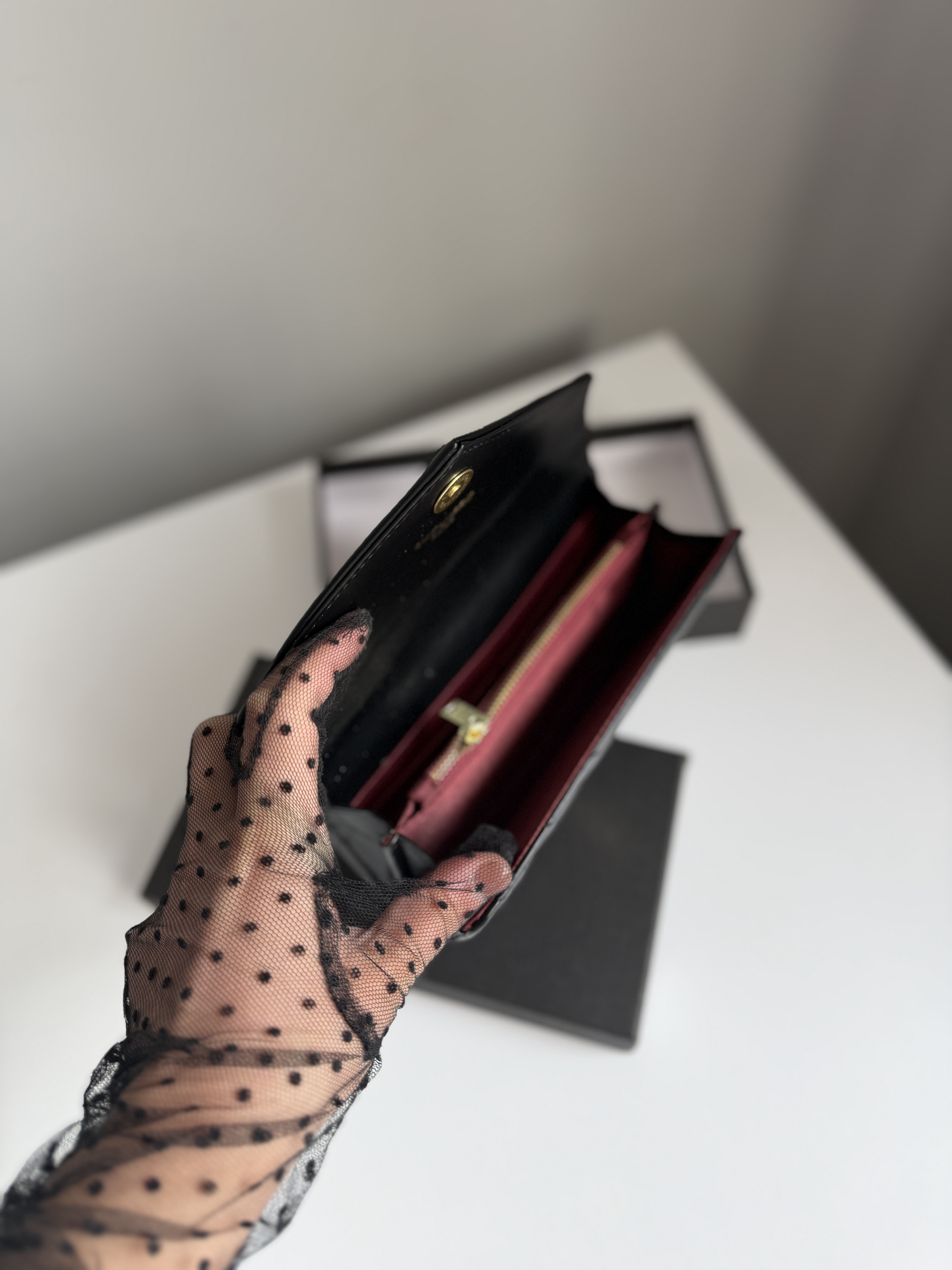 Гаманець " Ysl " з коробкою