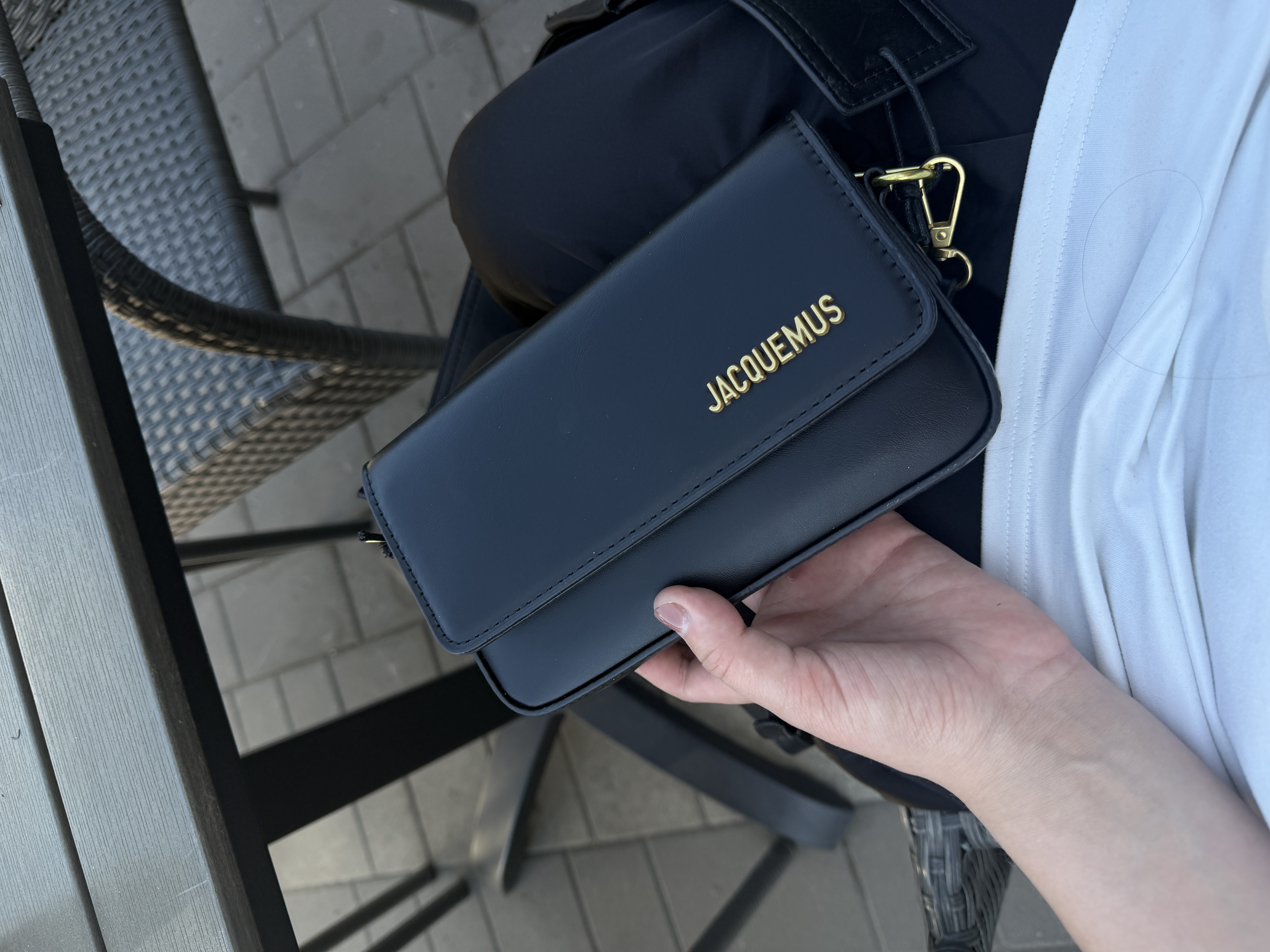 Сумка " Jacquemus " кросс-боді — фото 4