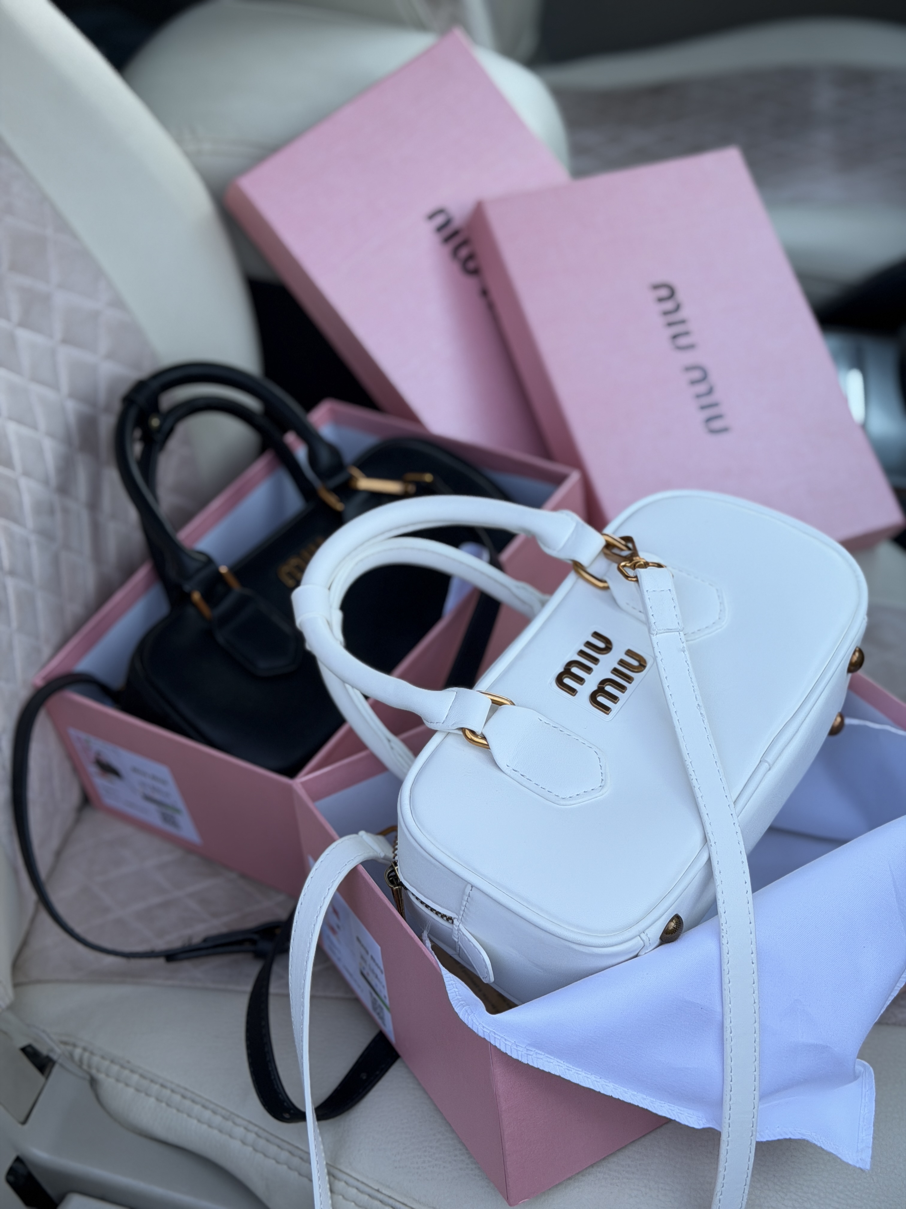 Сумка " Miu miu " шкіряна — фото 2