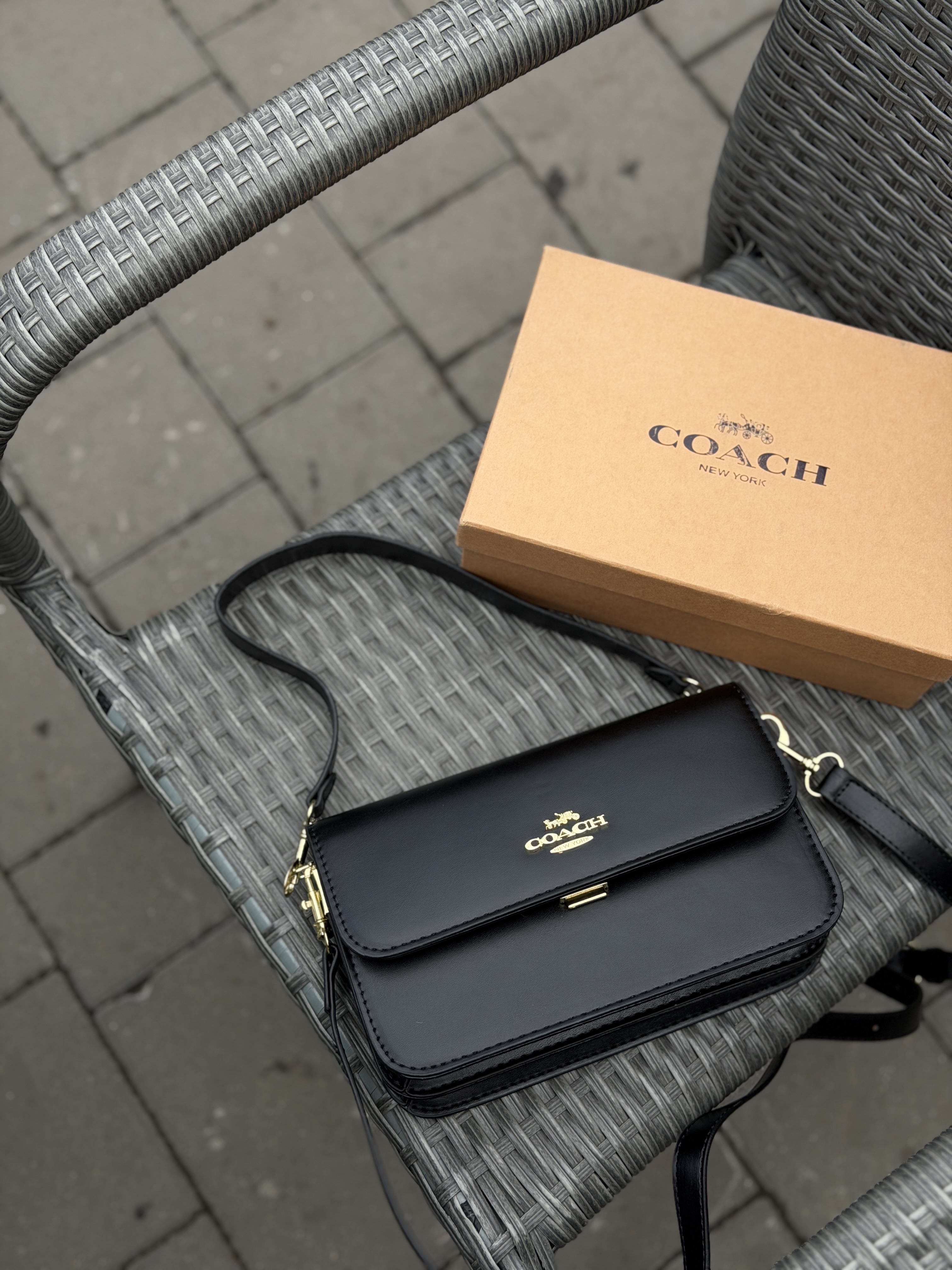 Сумка " Coach " в коробці — фото 14