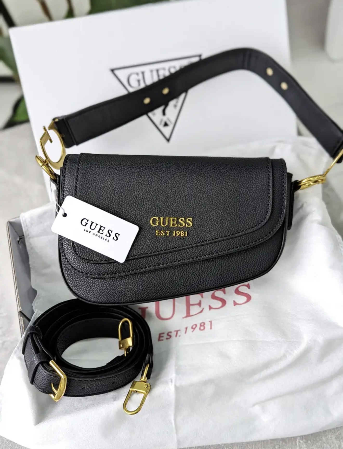 Сумка " Guess " сідло преміум
