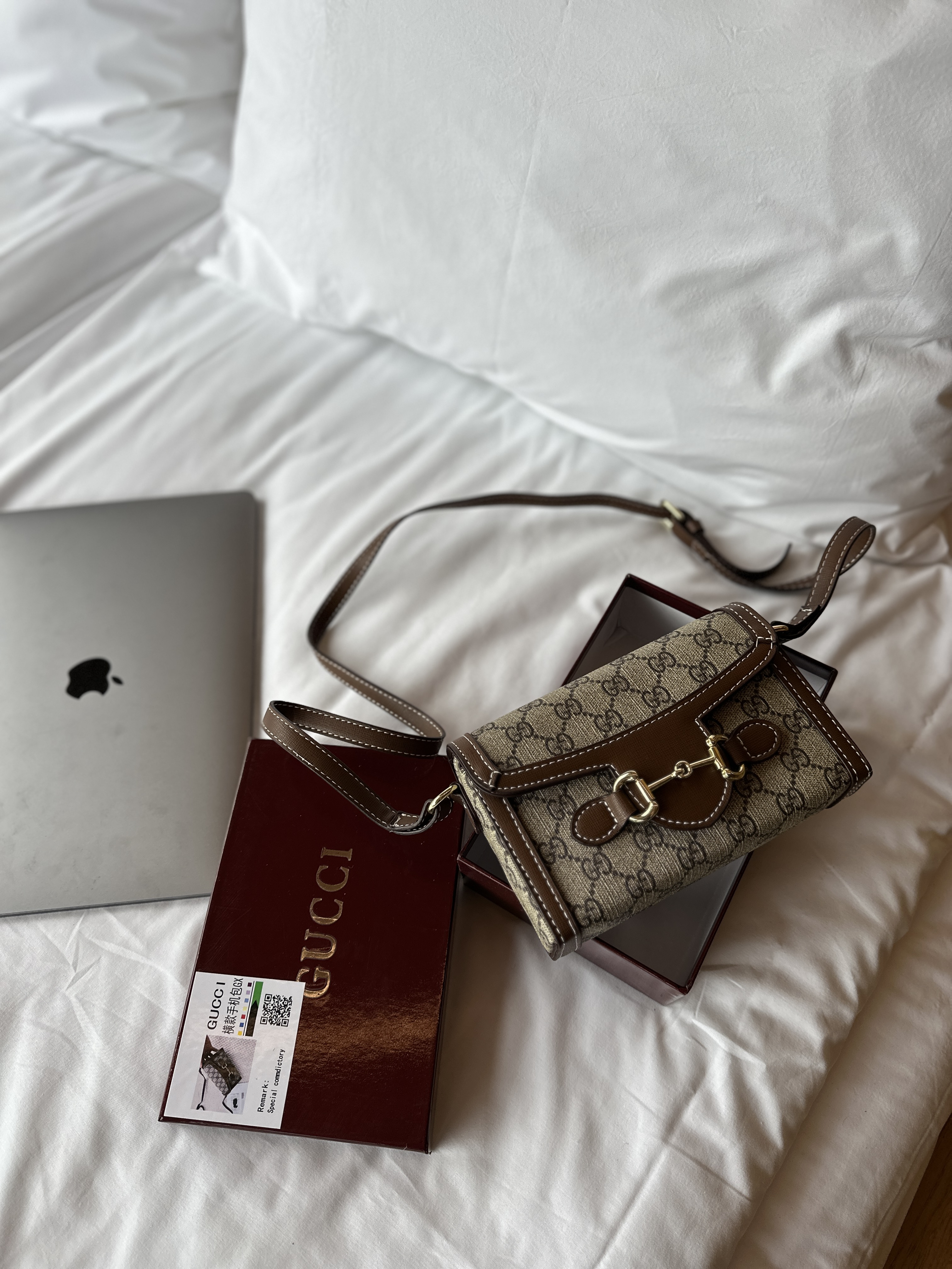 Сумка " Gucci " міні з коробкою — фото 5