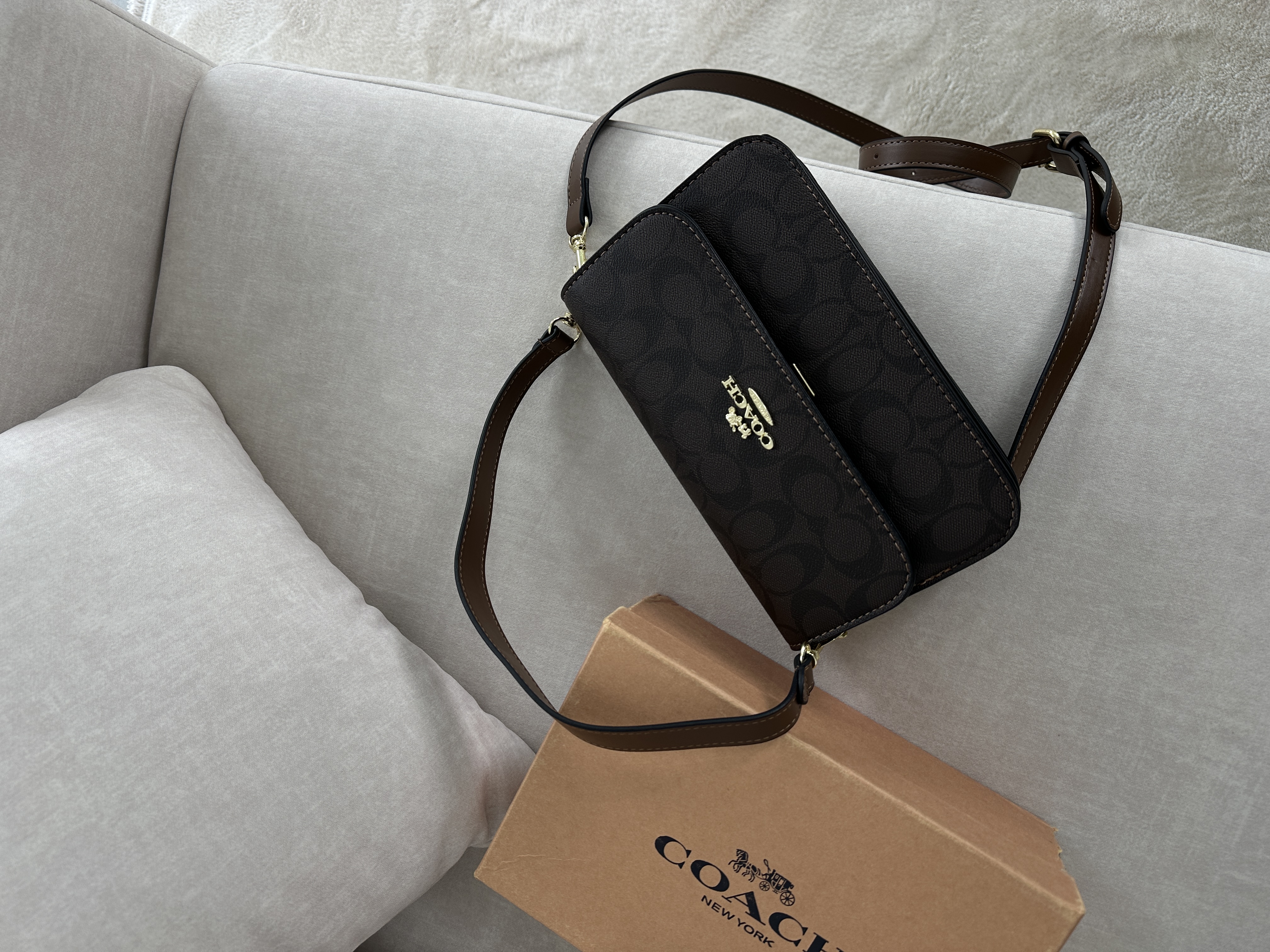 Сумка " Coach " в коробці — фото 5