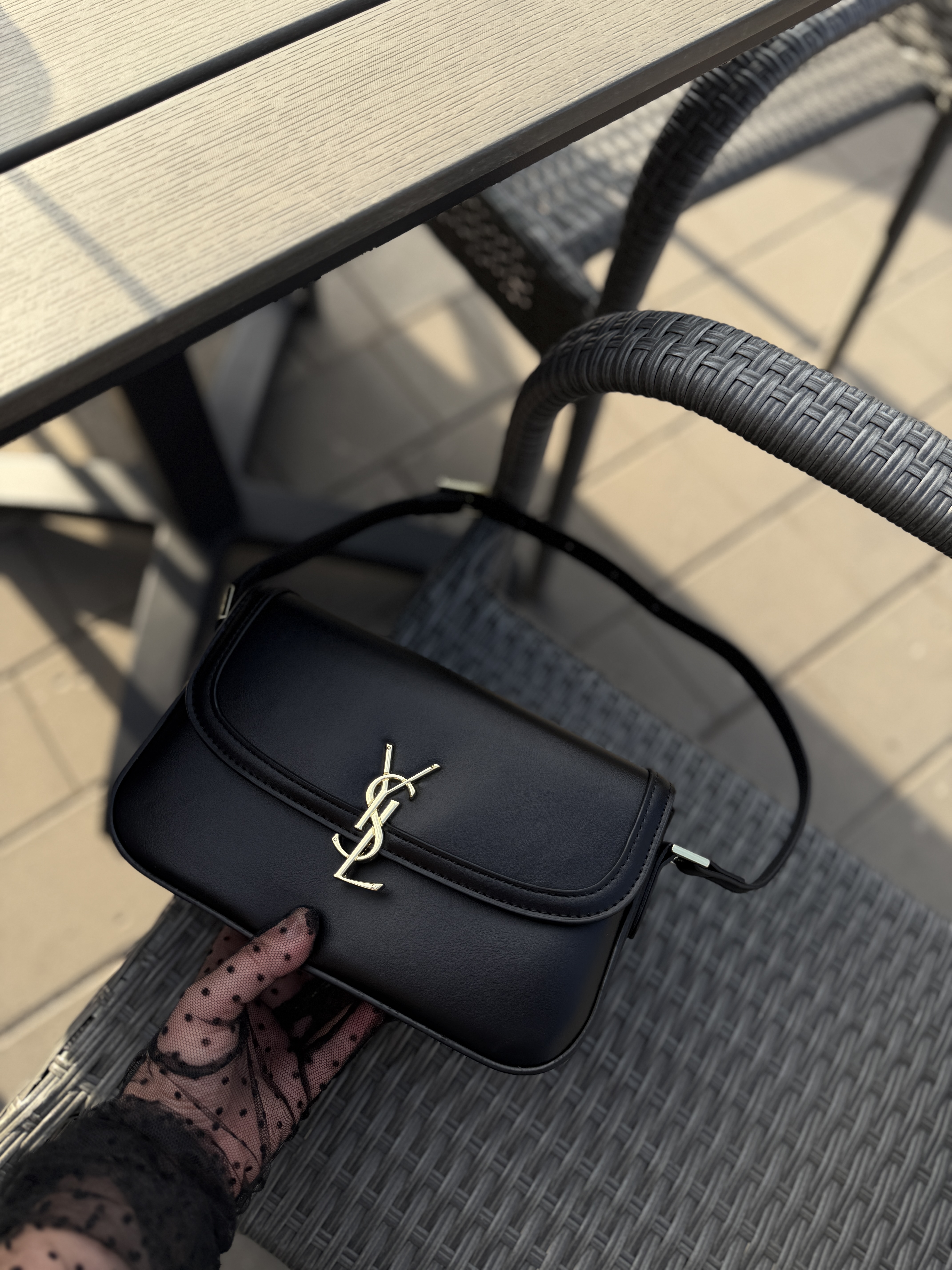 Сумка " Ysl " люкс квадратна — фото 7