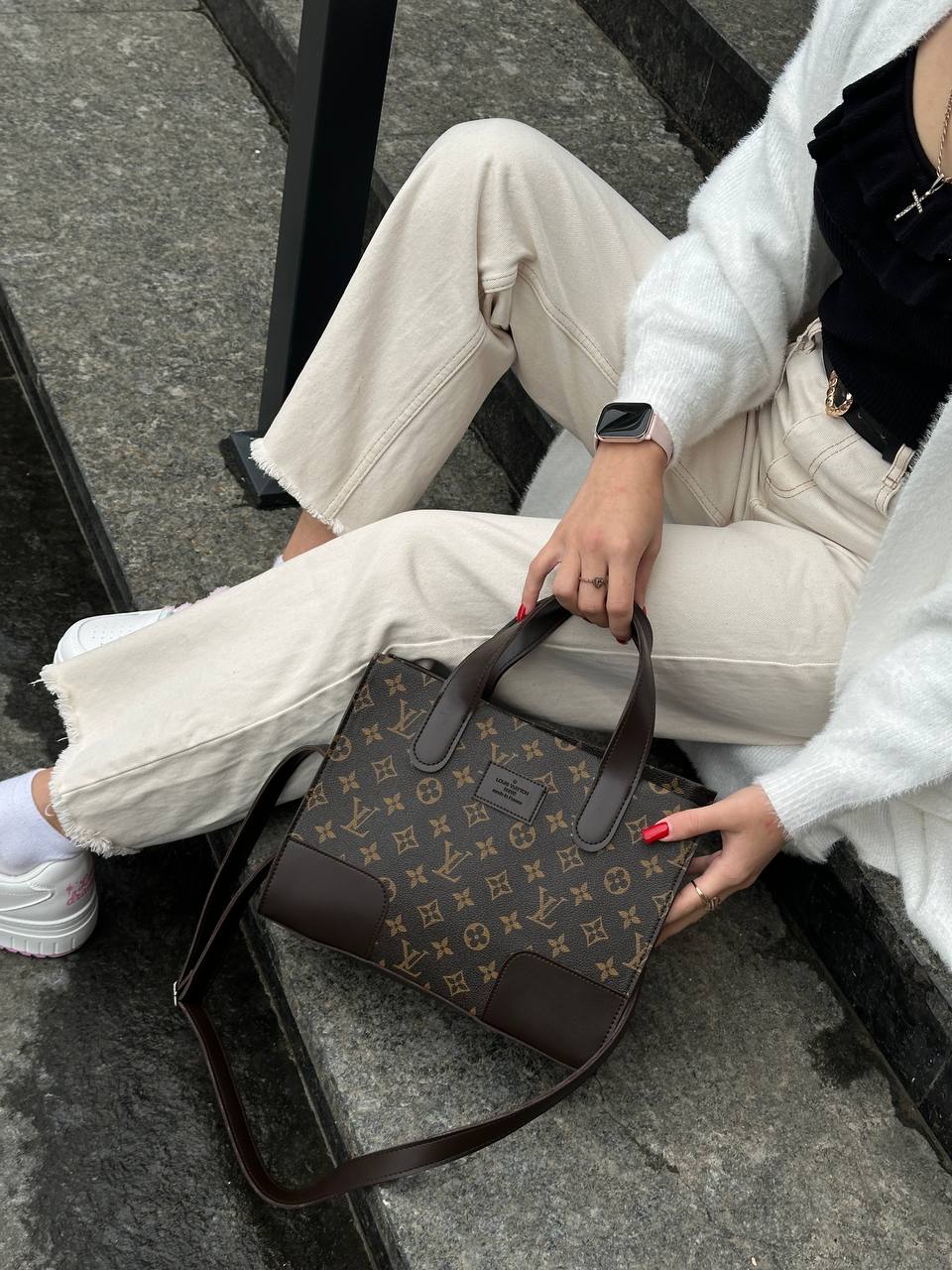 Сумка " LV " шопер — фото 3