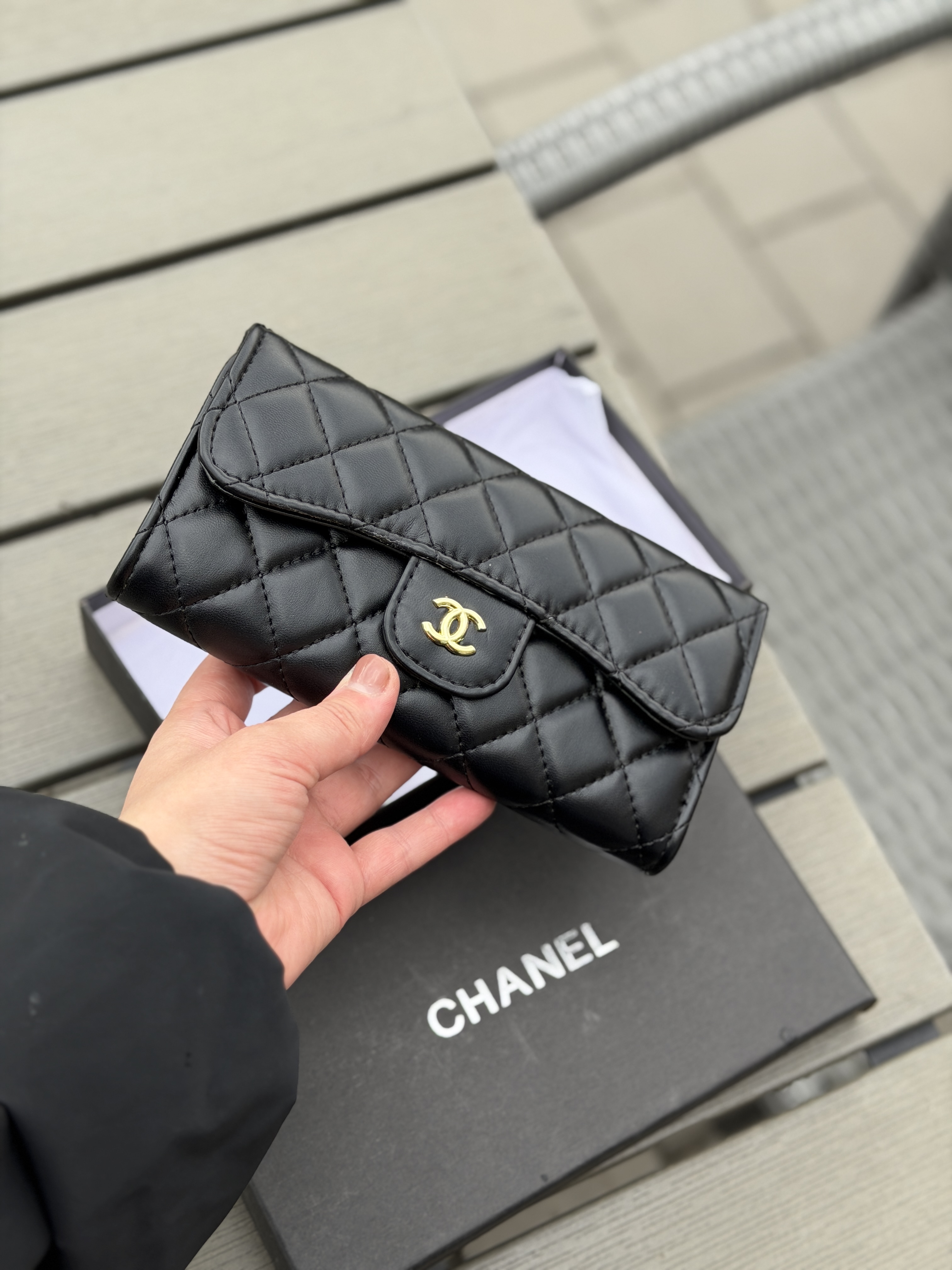 Гаманець " Chanel " з коробкою — фото 4