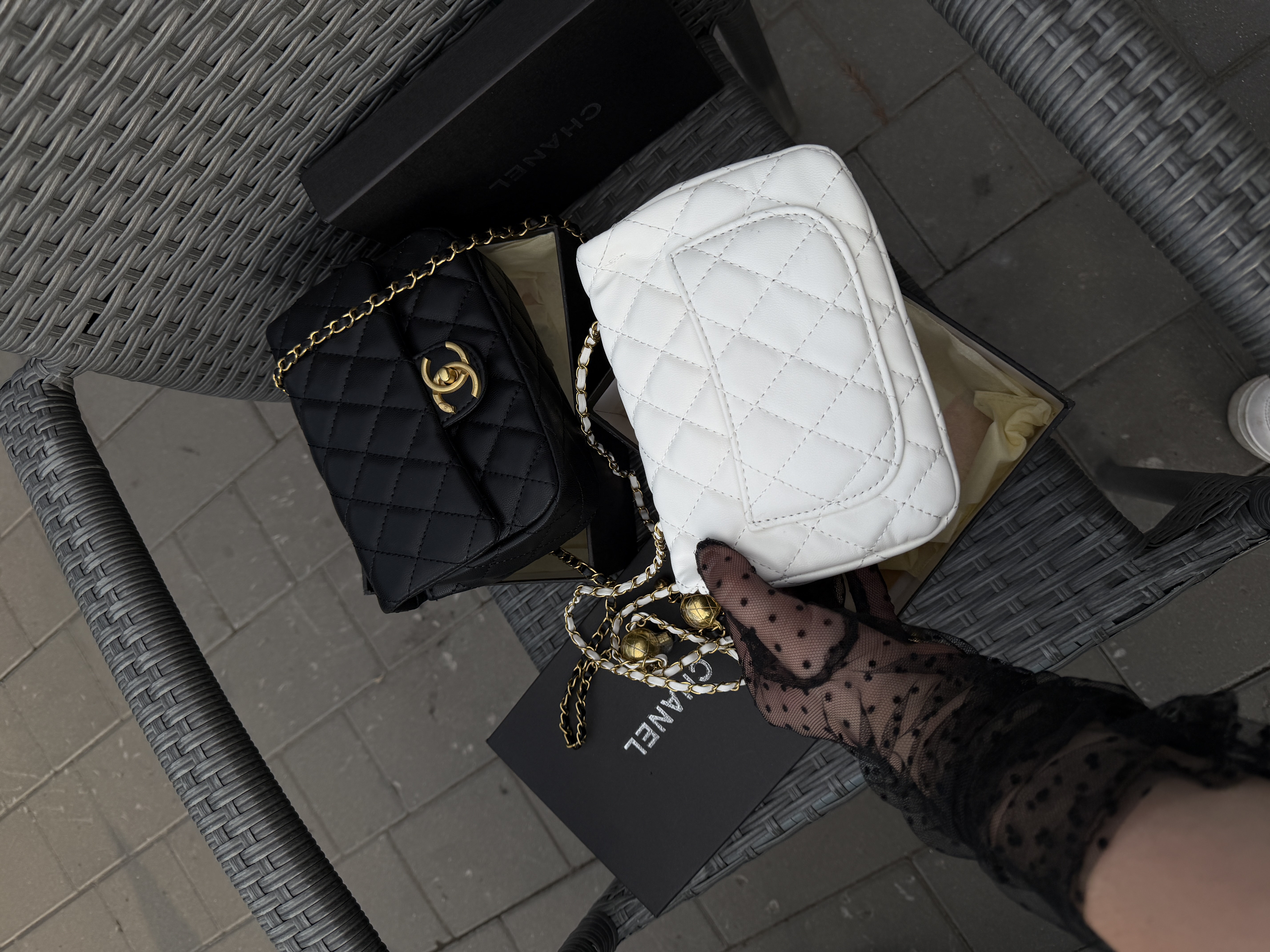 Сумка " Chanel " маленька з коробкою — фото 6