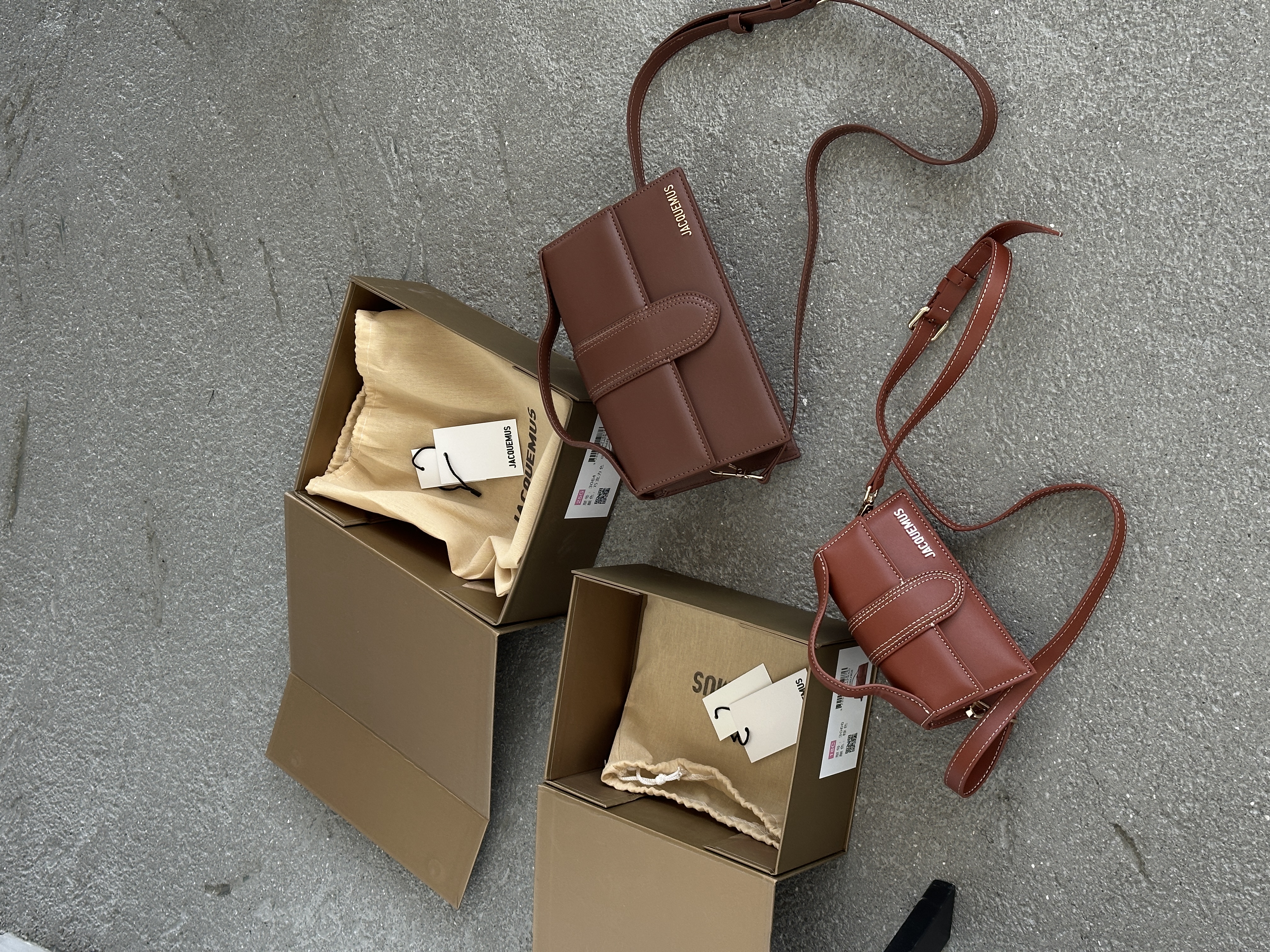 Сумка " Jacquemus " натуральна шкіра з коробкою — фото 21