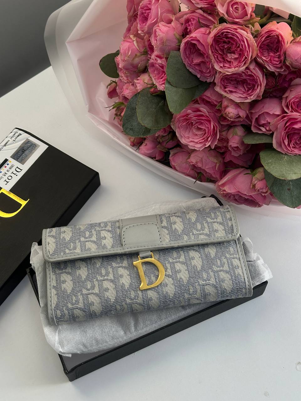 Гаманець " Dior " широкий  — фото 4