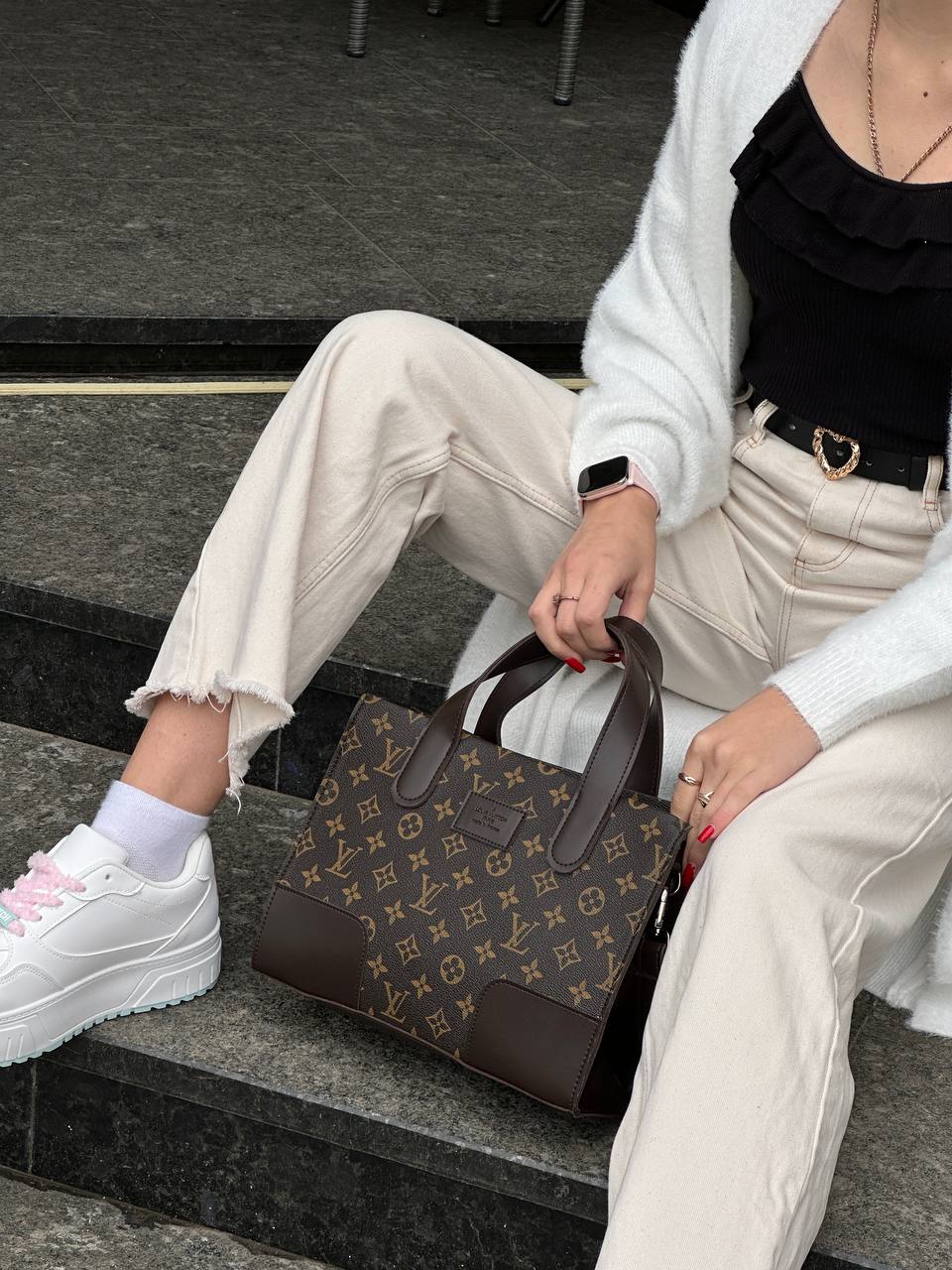 Сумка " LV " шопер — фото 2