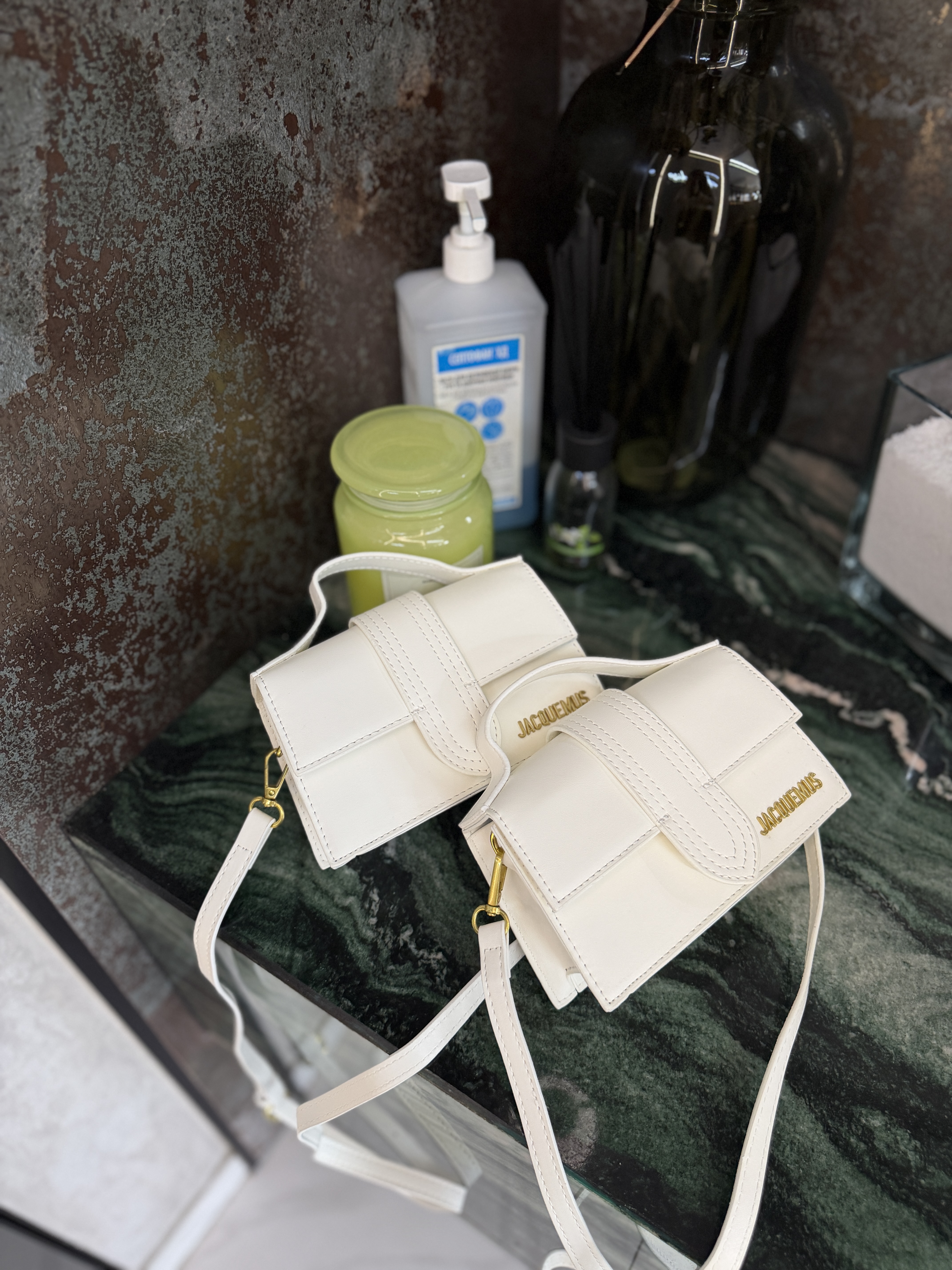 Сумка " Jacquemus " міні біла — фото 3