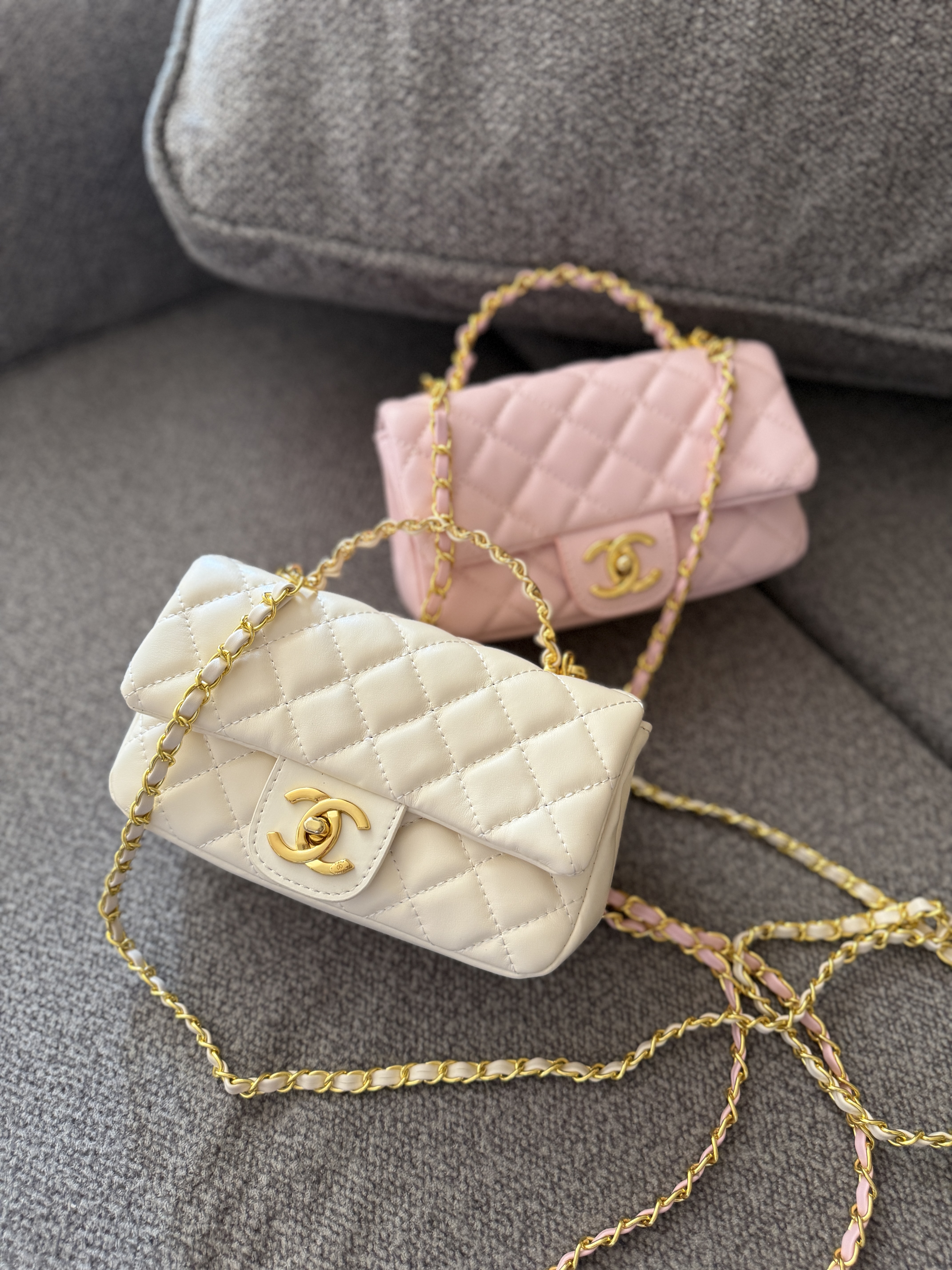 Сумка " Chanel " прямокутна м'яка — фото 11
