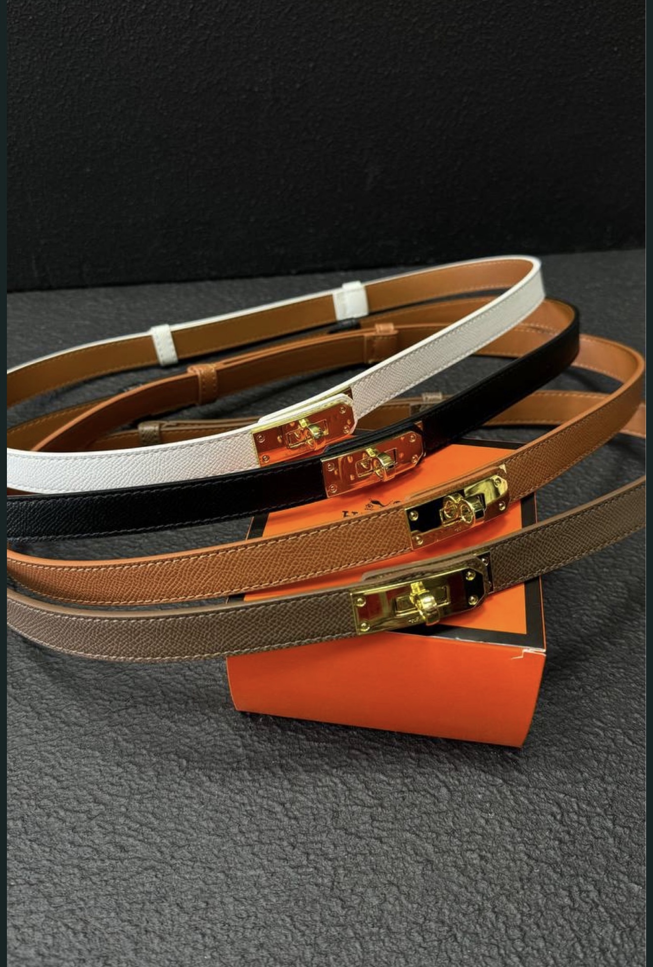 Ремінь " Hermes " з коробкою