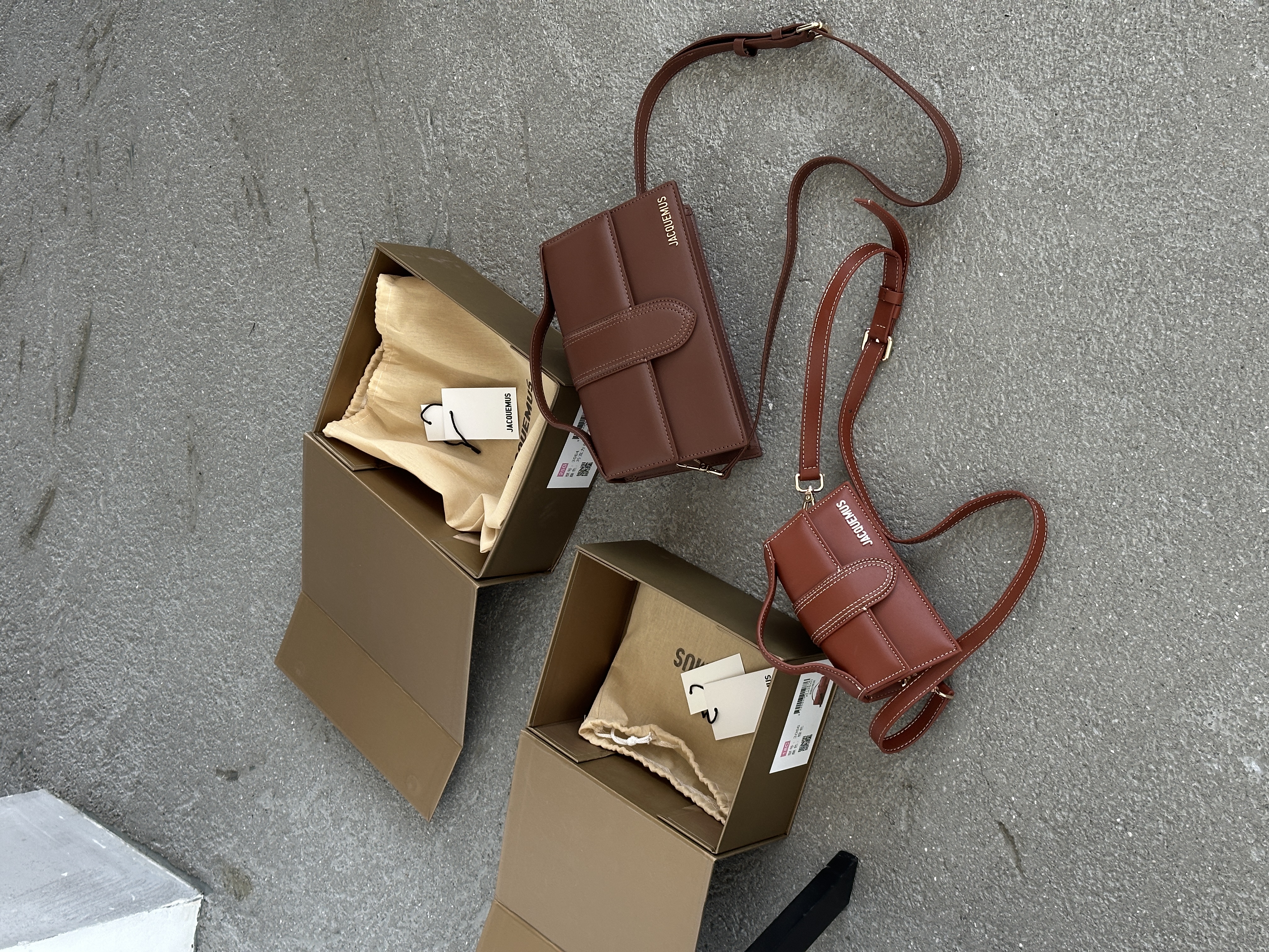Сумка " Jacquemus " натуральна шкіра з коробкою — фото 20