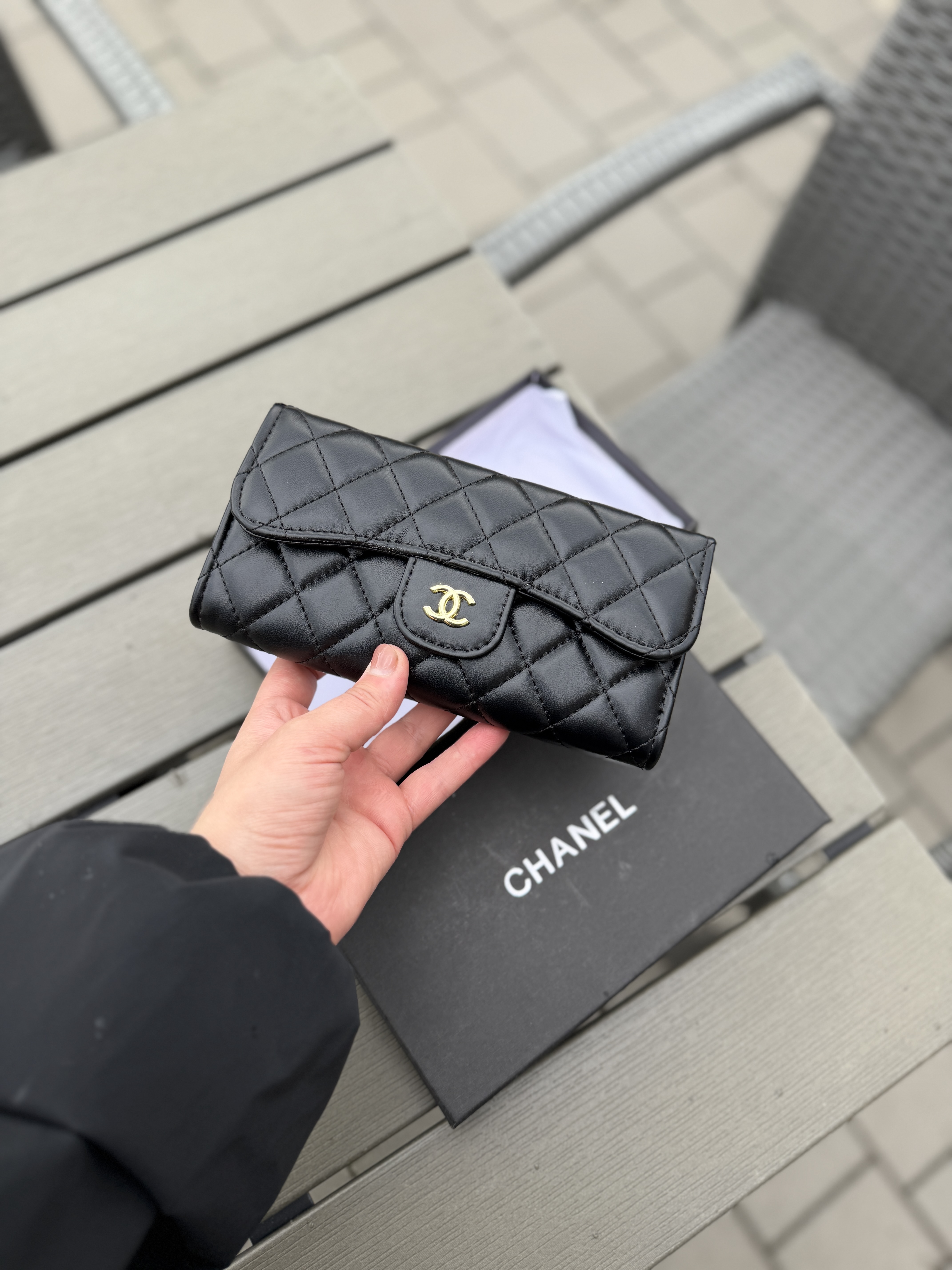 Гаманець " Chanel " з коробкою — фото 5