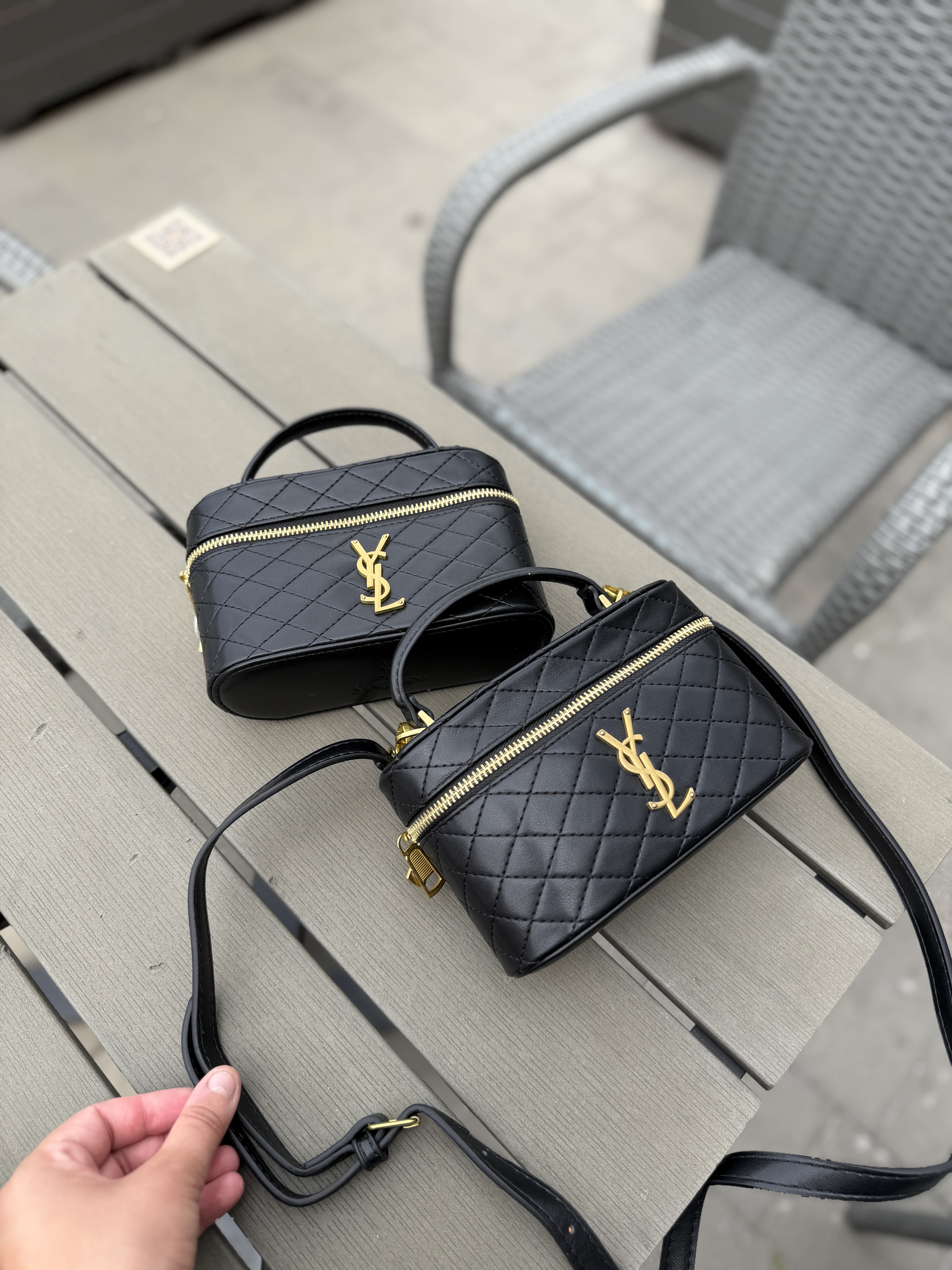 Сумка " Ysl " бочонок бюджетний — фото 4