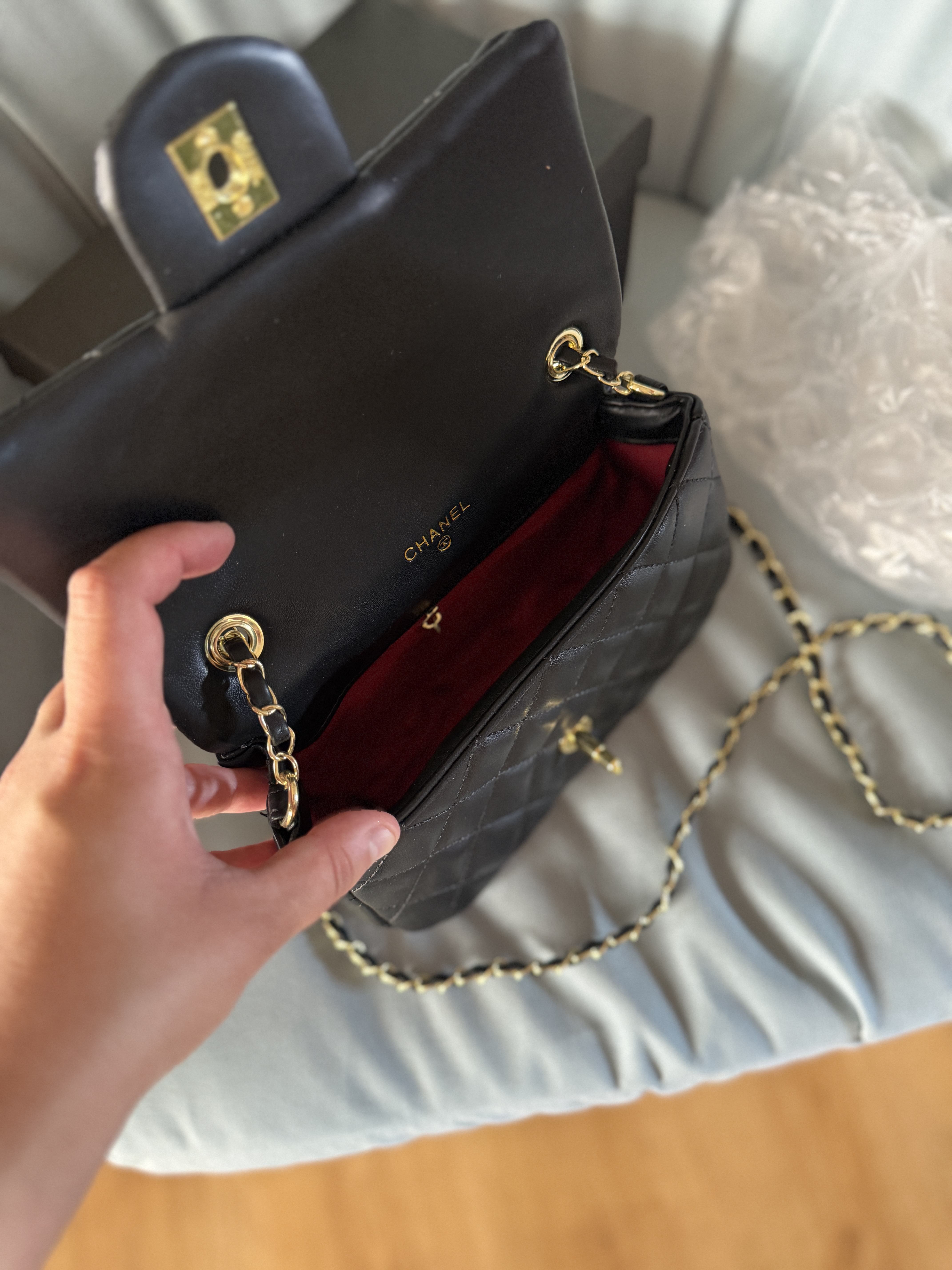 Сумка " Chanel " з коробкою — фото 4