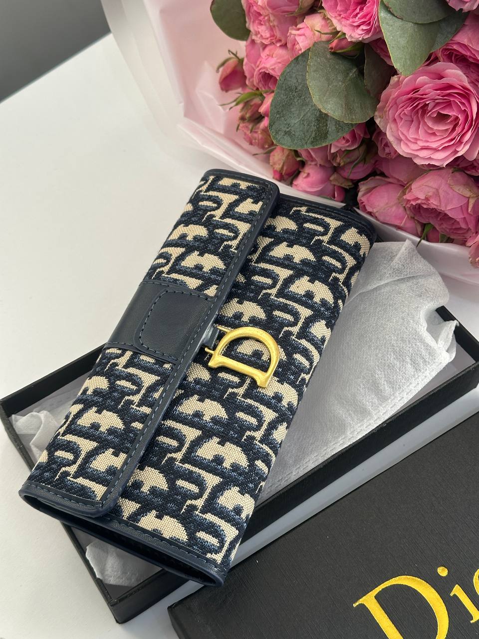 Гаманець " Dior " широкий  — фото 6